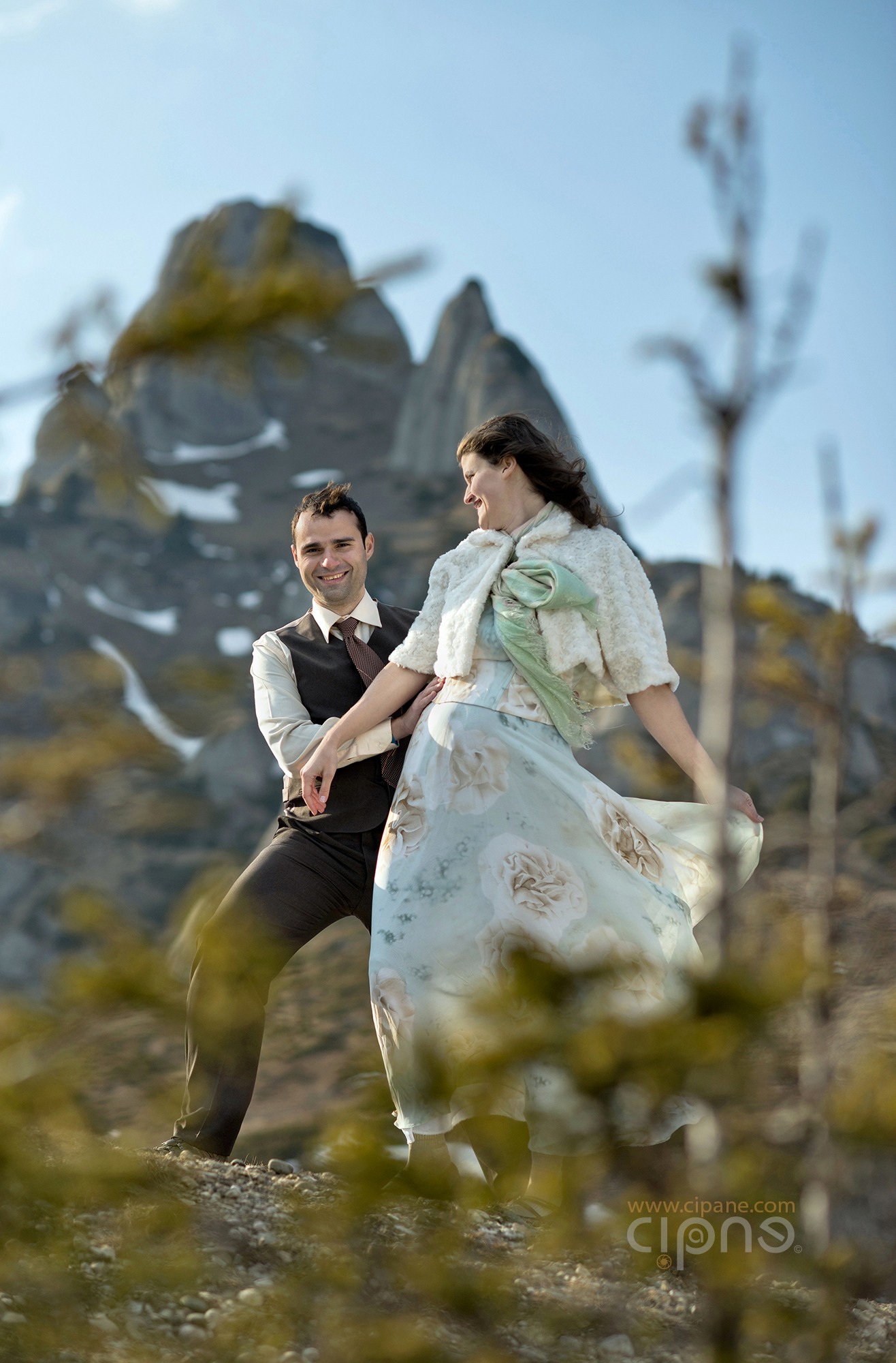Vlad & Cristina - Ședința foto - 23 martie 2014 - Munții Ciucaș