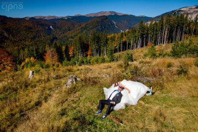 Mihai & Oana - Trash-The-Dress - 11 octombrie 2014, Munții Bucegi
