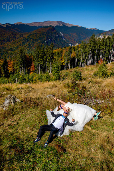 Mihai & Oana - Trash-The-Dress - 11 octombrie 2014, Munții Bucegi