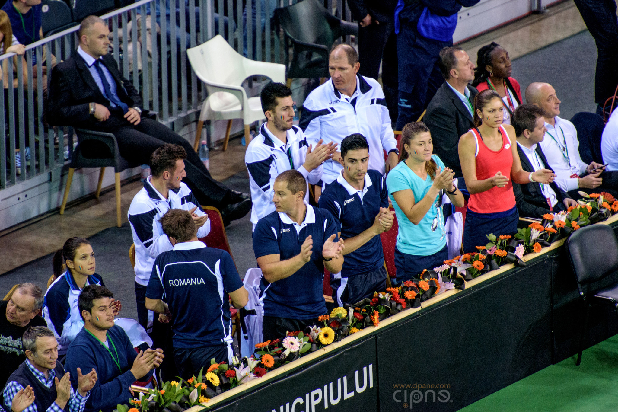 FedCup - România-Cehia - Simona Halep vs. Karolina Pliskova - 6 februarie 2016 - Sala Polivalentă, Cluj-Napoca