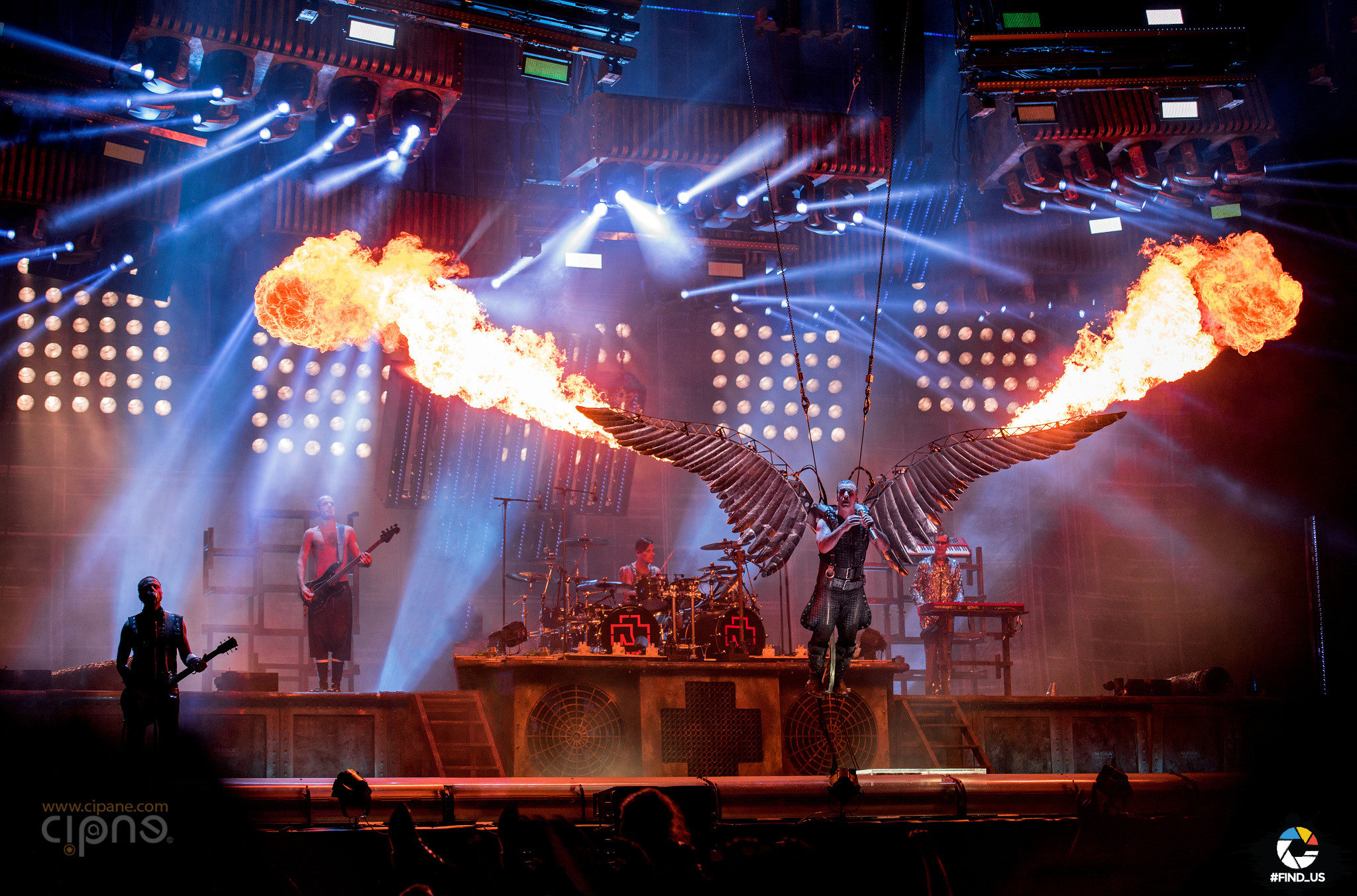 Rammstein - 17 iunie 2016 - Hellfest Open Air, Clisson, France