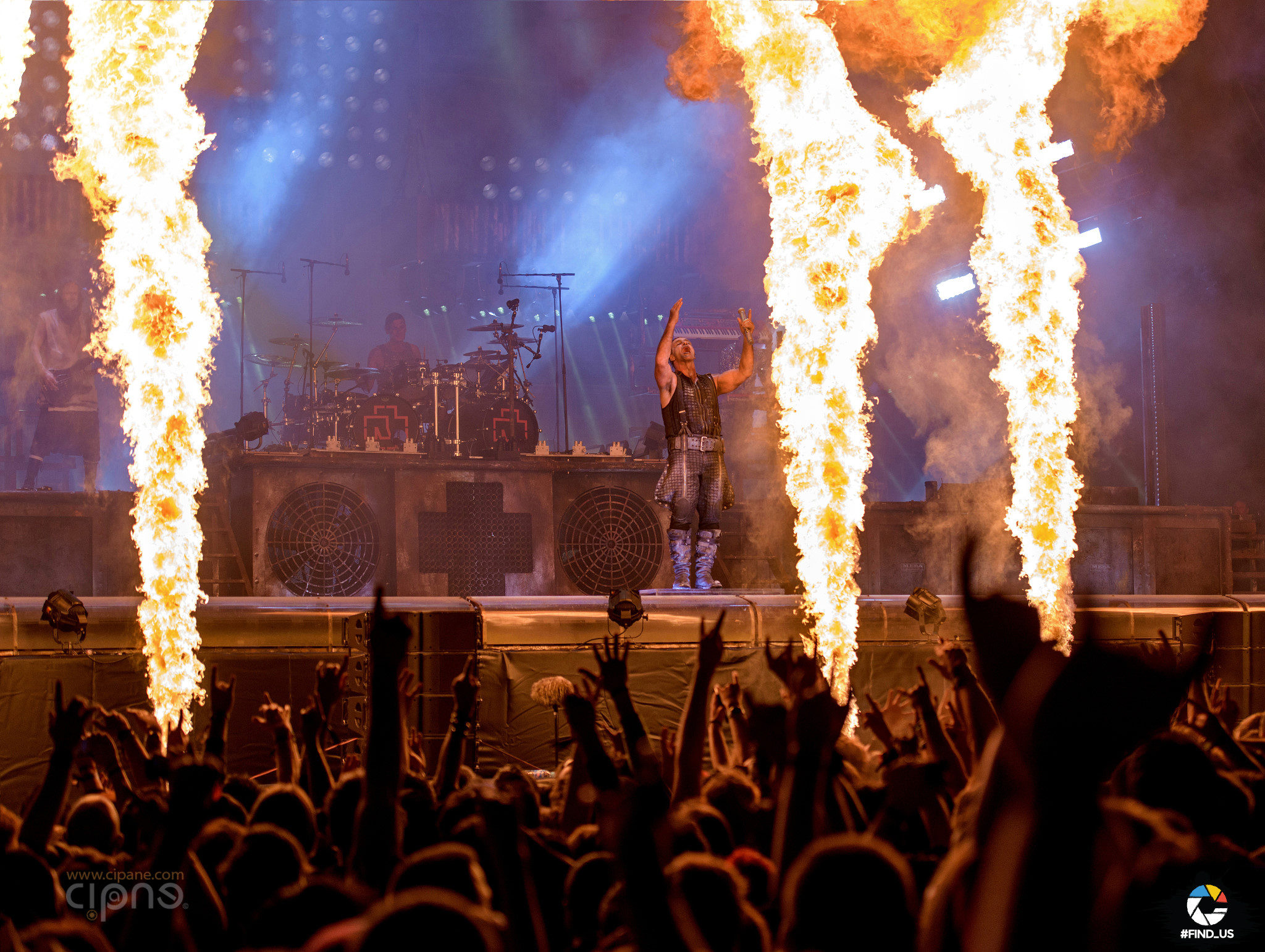 Rammstein - 17 iunie 2016 - Hellfest Open Air, Clisson, France