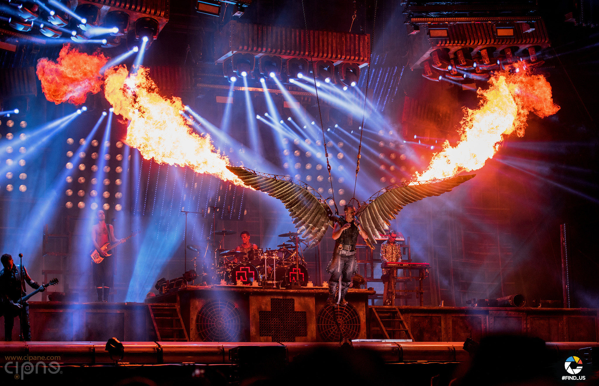 Rammstein - 17 iunie 2016 - Hellfest Open Air, Clisson, France