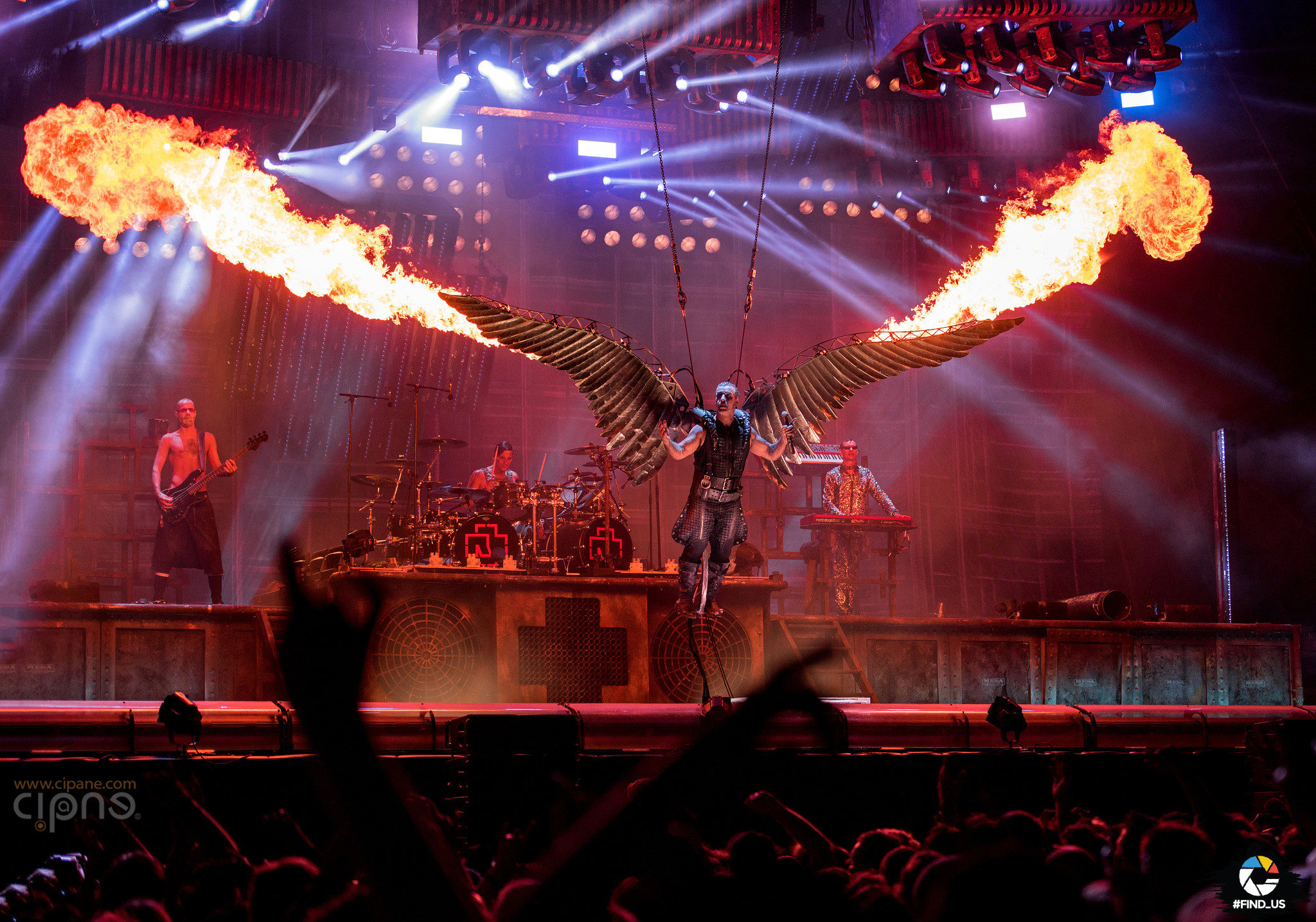 Rammstein - 17 iunie 2016 - Hellfest Open Air, Clisson, France
