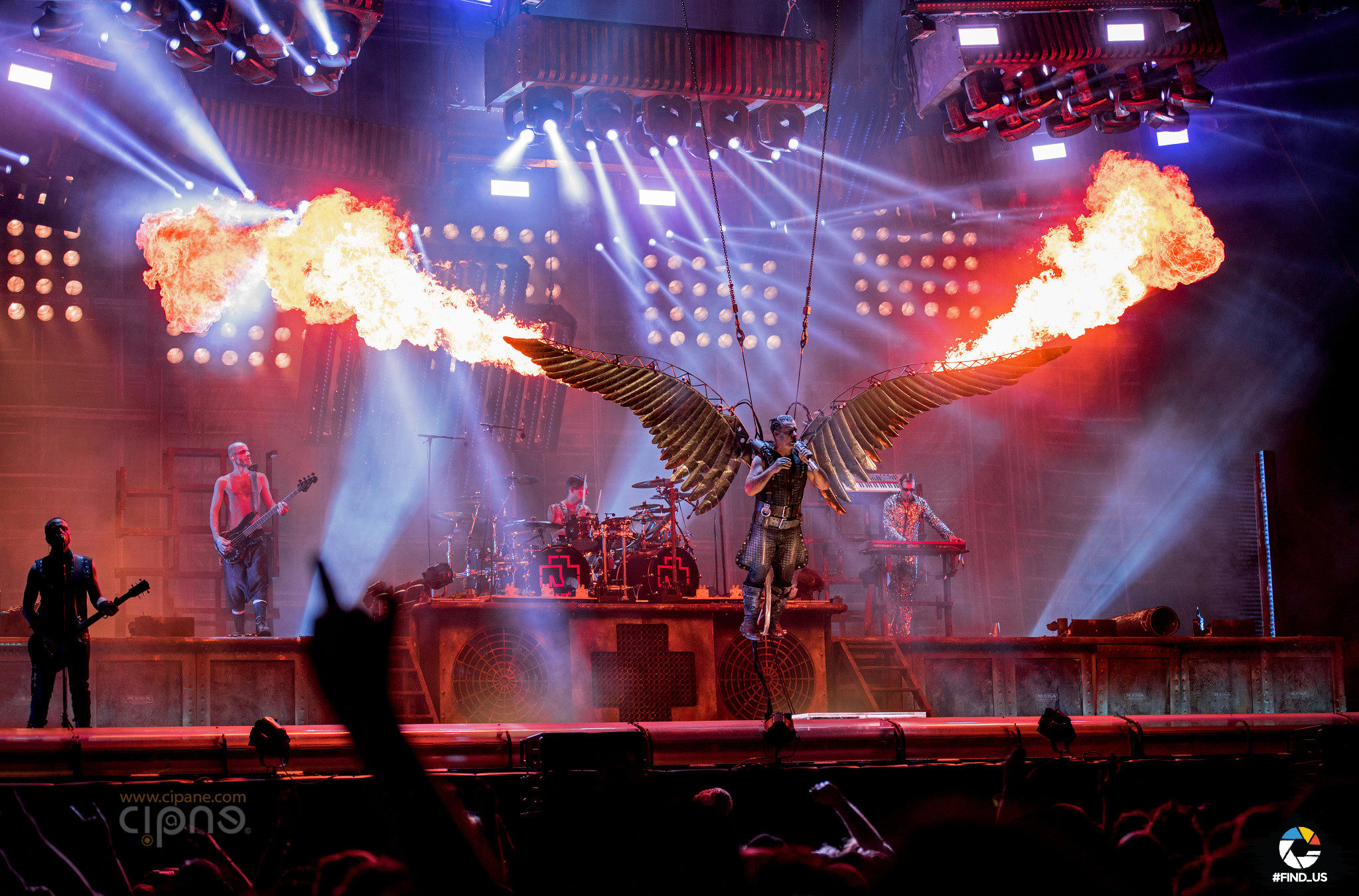 Rammstein - 17 iunie 2016 - Hellfest Open Air, Clisson, France