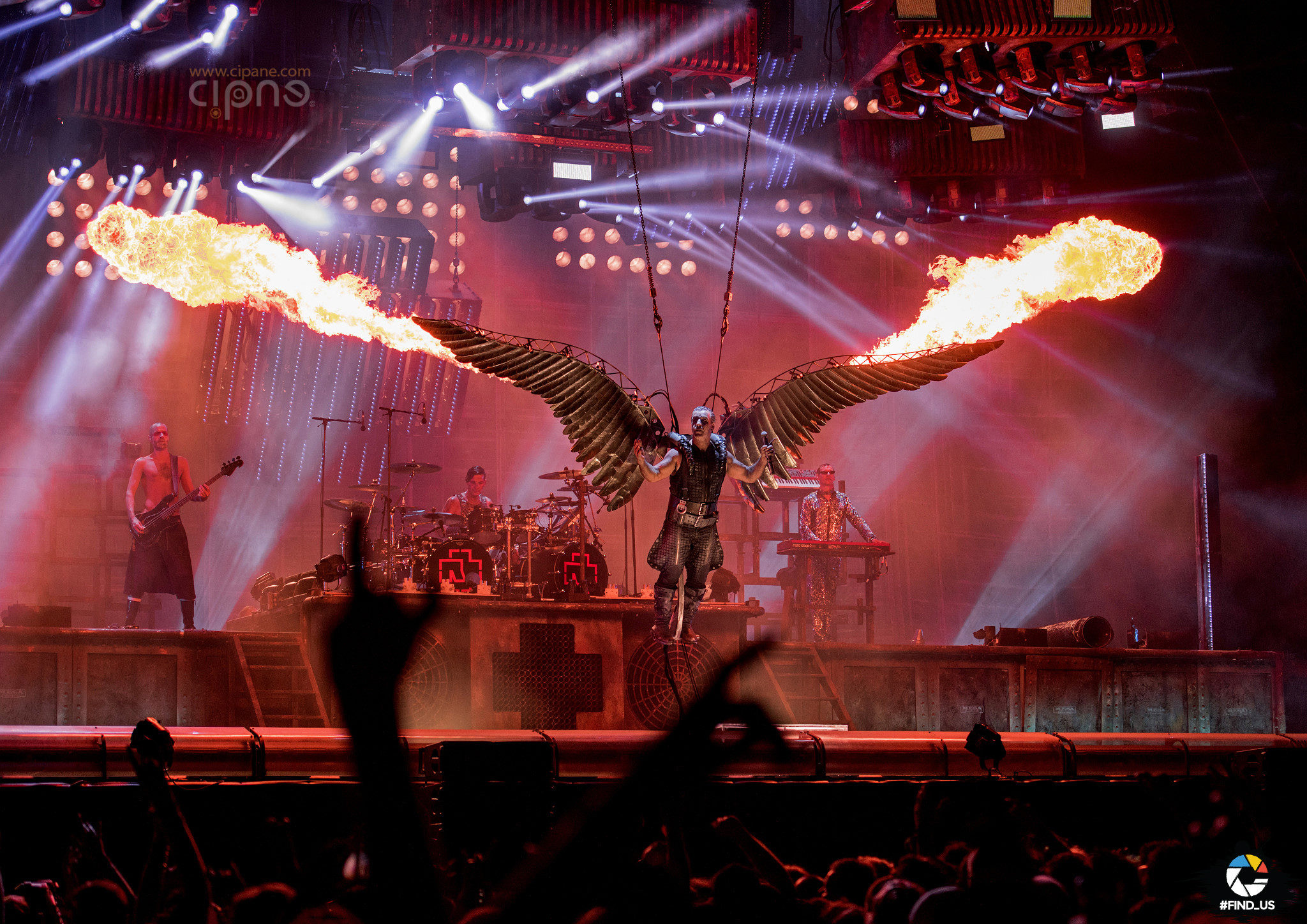Rammstein - 17 iunie 2016 - Hellfest Open Air, Clisson, France