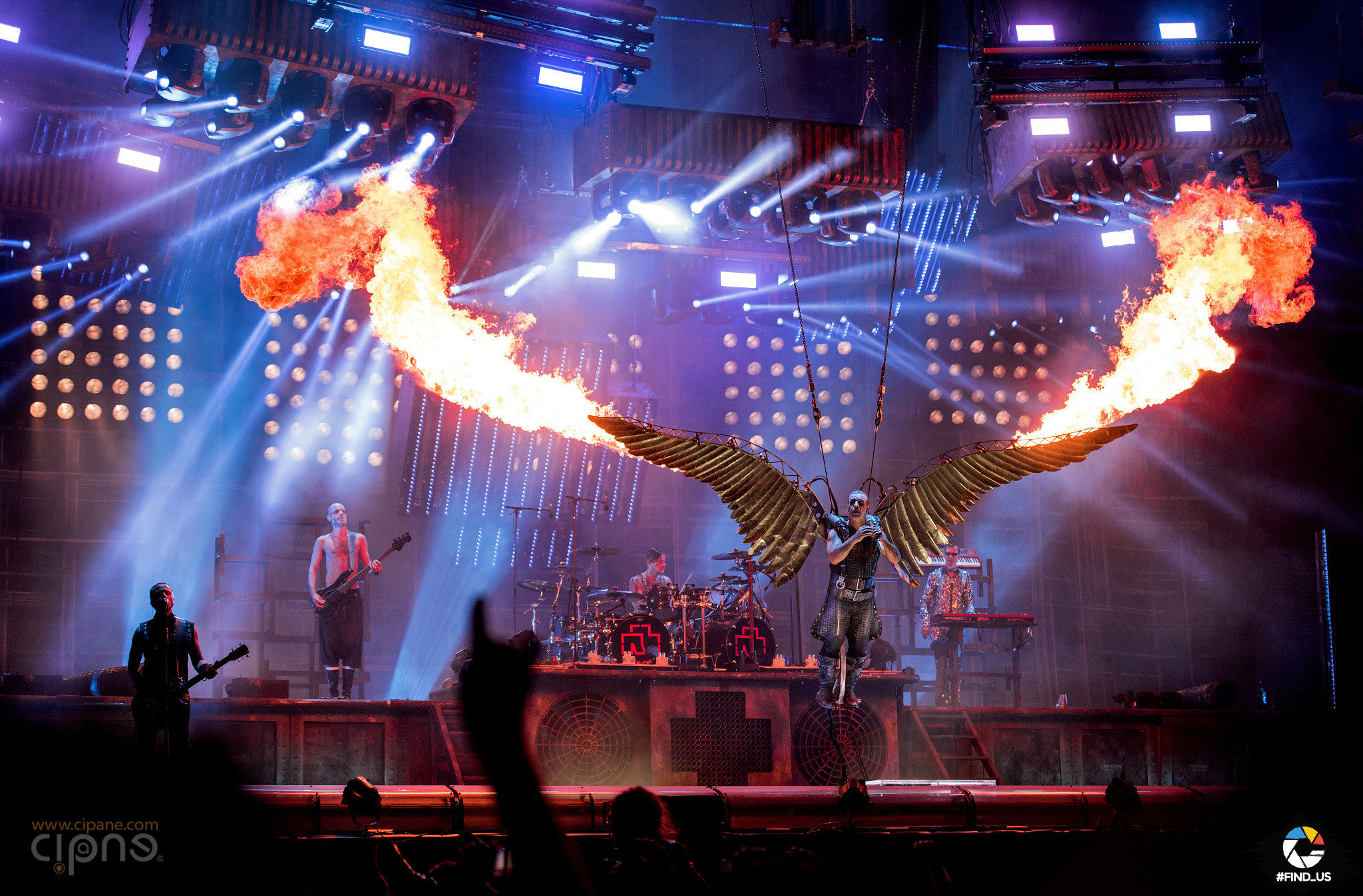 Rammstein - 17 iunie 2016 - Hellfest Open Air, Clisson, France