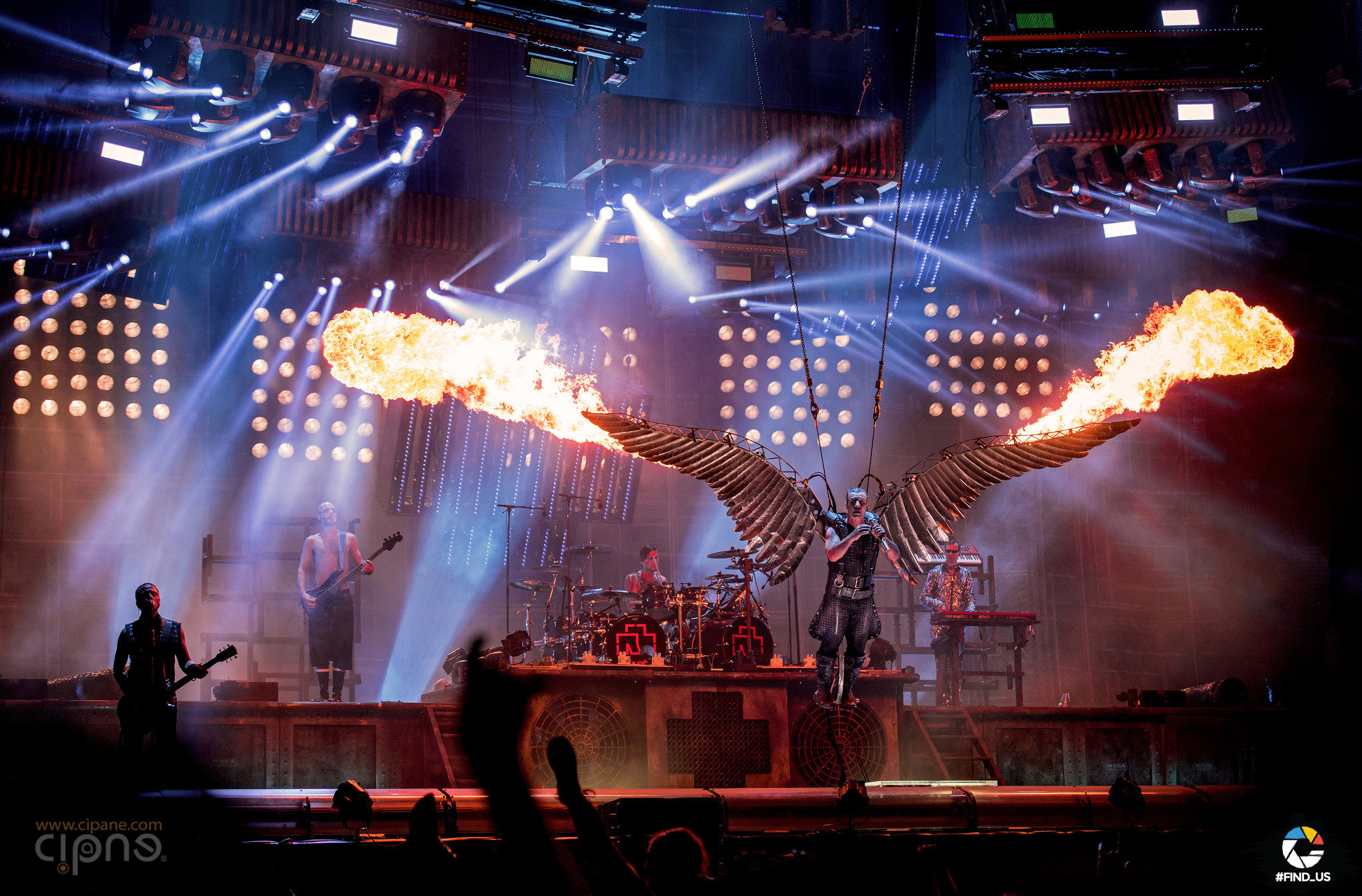 Rammstein - 17 iunie 2016 - Hellfest Open Air, Clisson, France