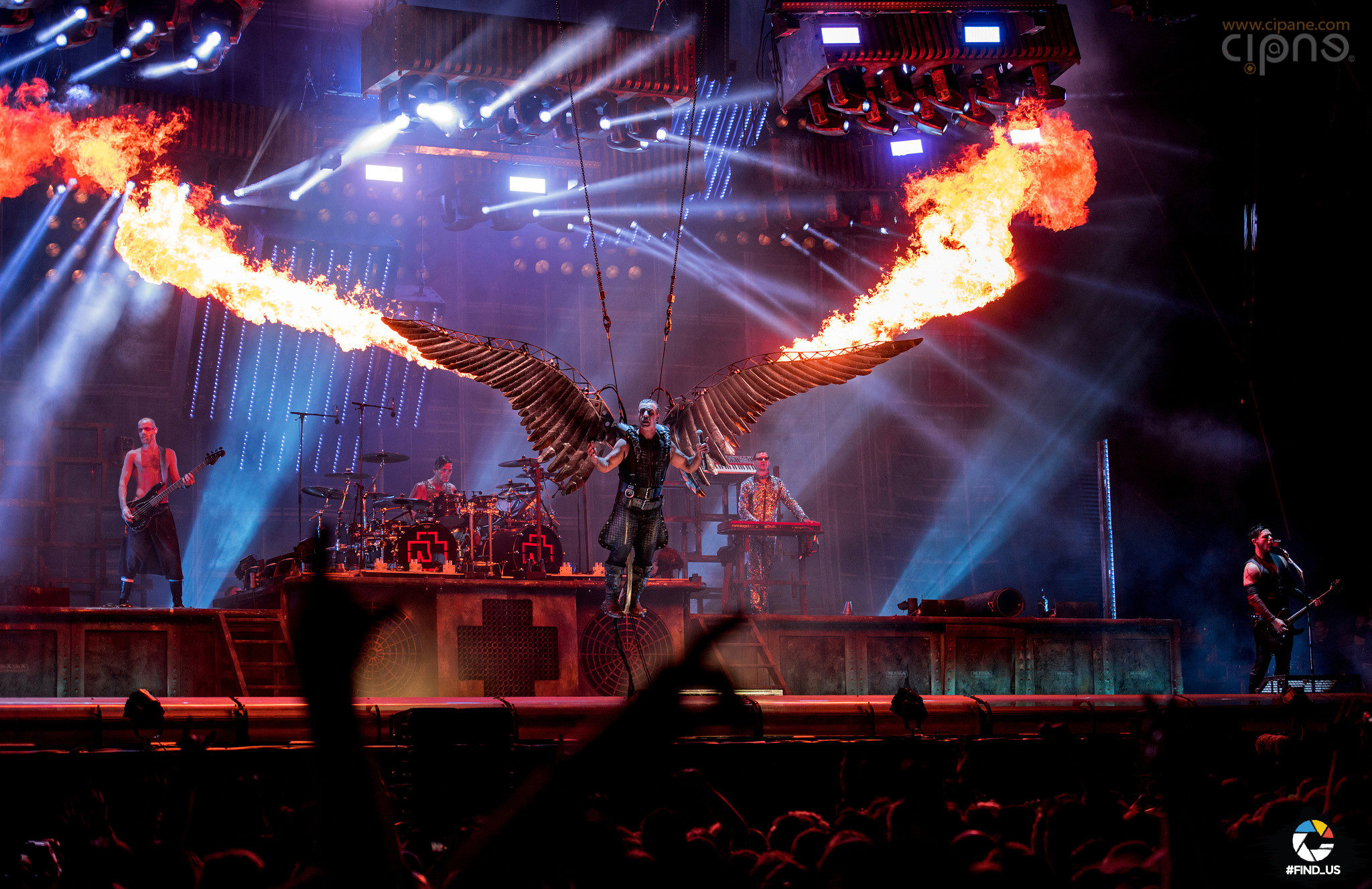 Rammstein - 17 iunie 2016 - Hellfest Open Air, Clisson, France