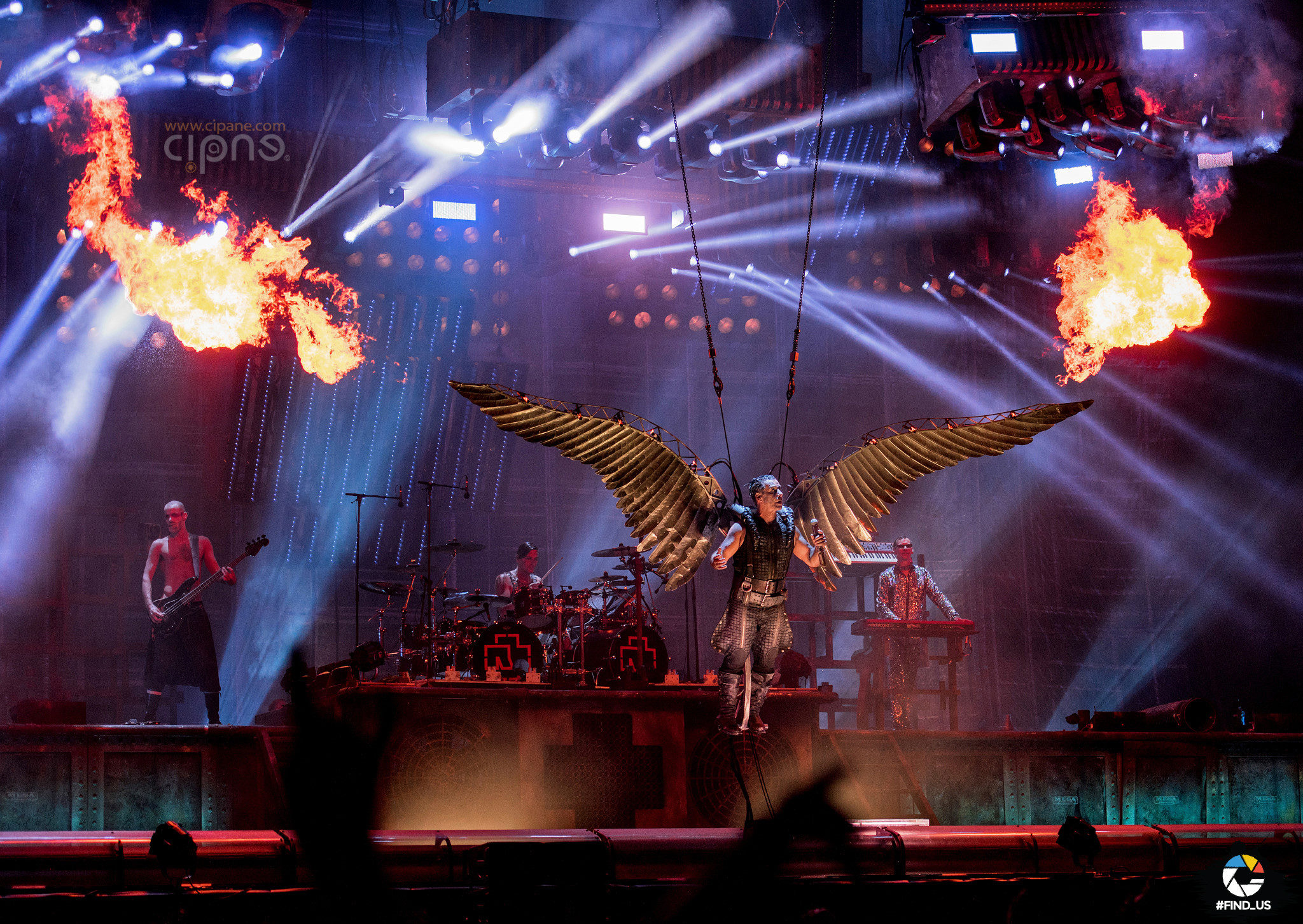 Rammstein - 17 iunie 2016 - Hellfest Open Air, Clisson, France