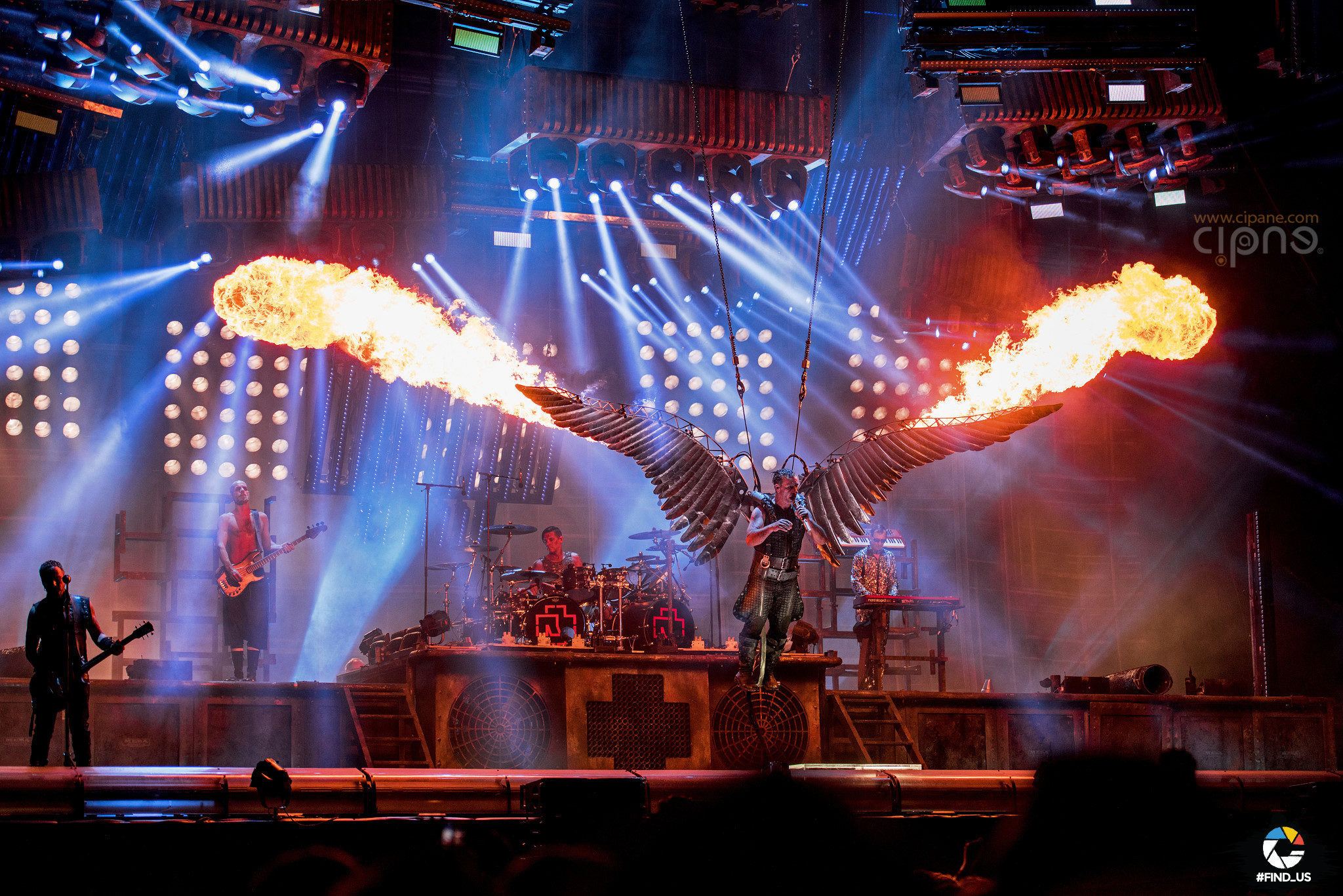 Rammstein - 17 iunie 2016 - Hellfest Open Air, Clisson, France