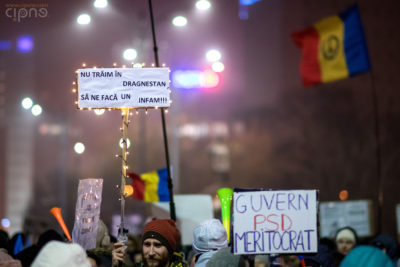 6 februarie 2017 - București, Piața Victoriei