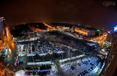 12 februarie 2017 - București, Piața Victoriei