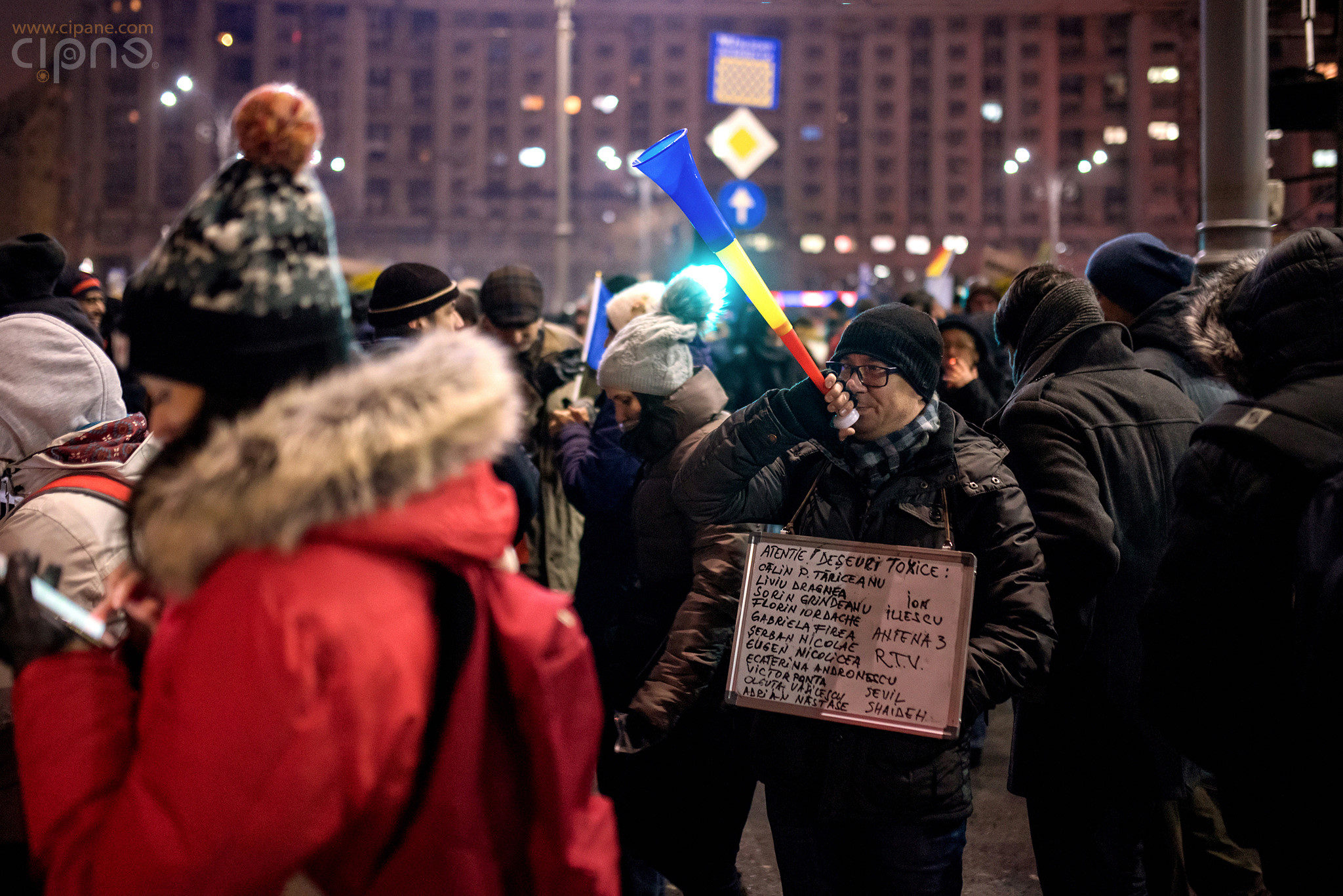 7 februarie 2017 - București, Piața Victoriei