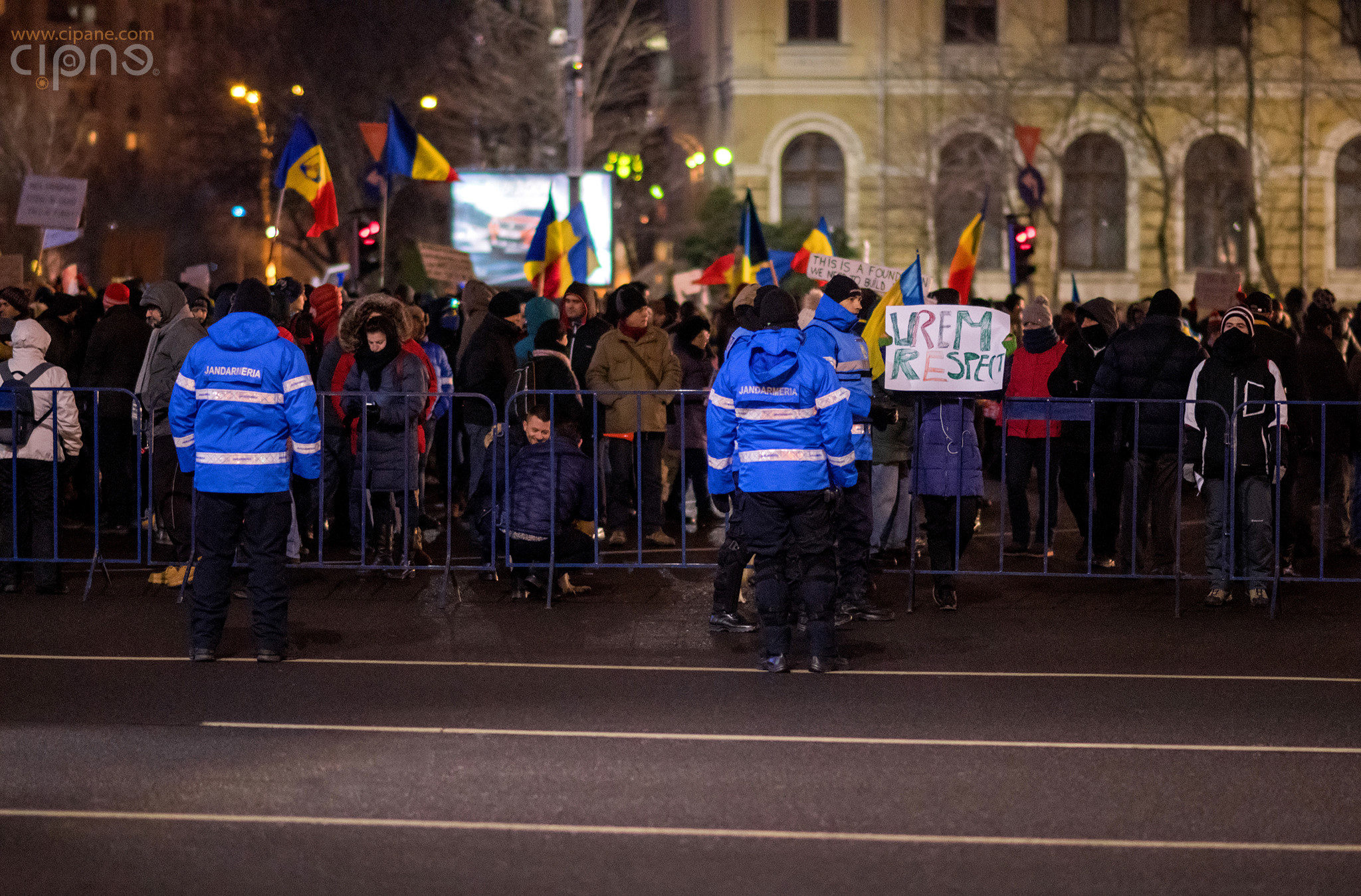 7 februarie 2017 - București, Piața Victoriei