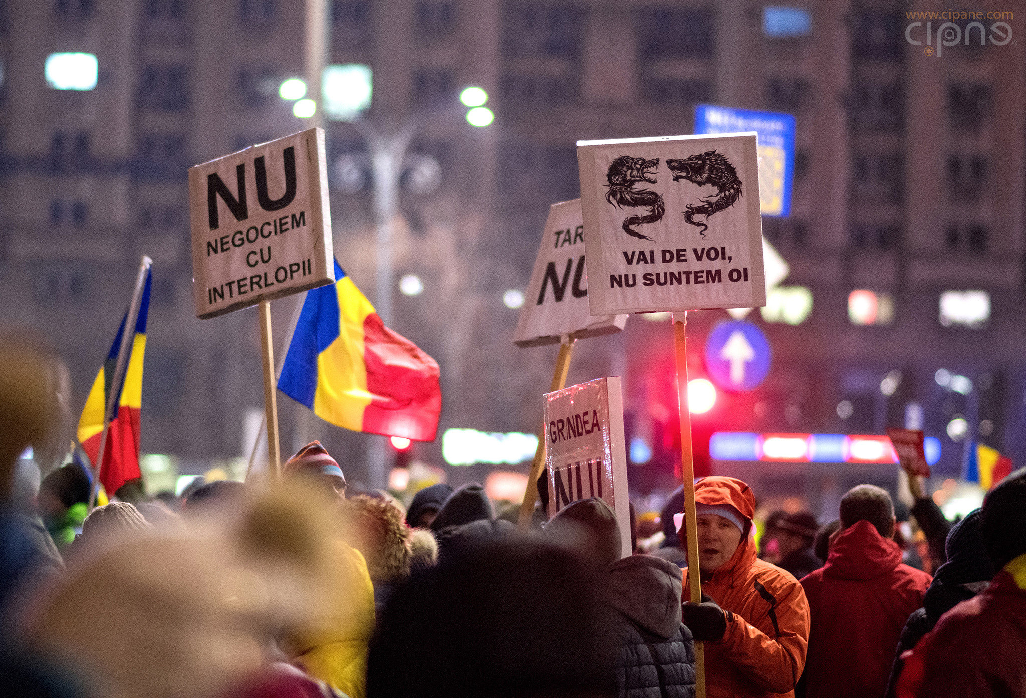 7 februarie 2017 - București, Piața Victoriei
