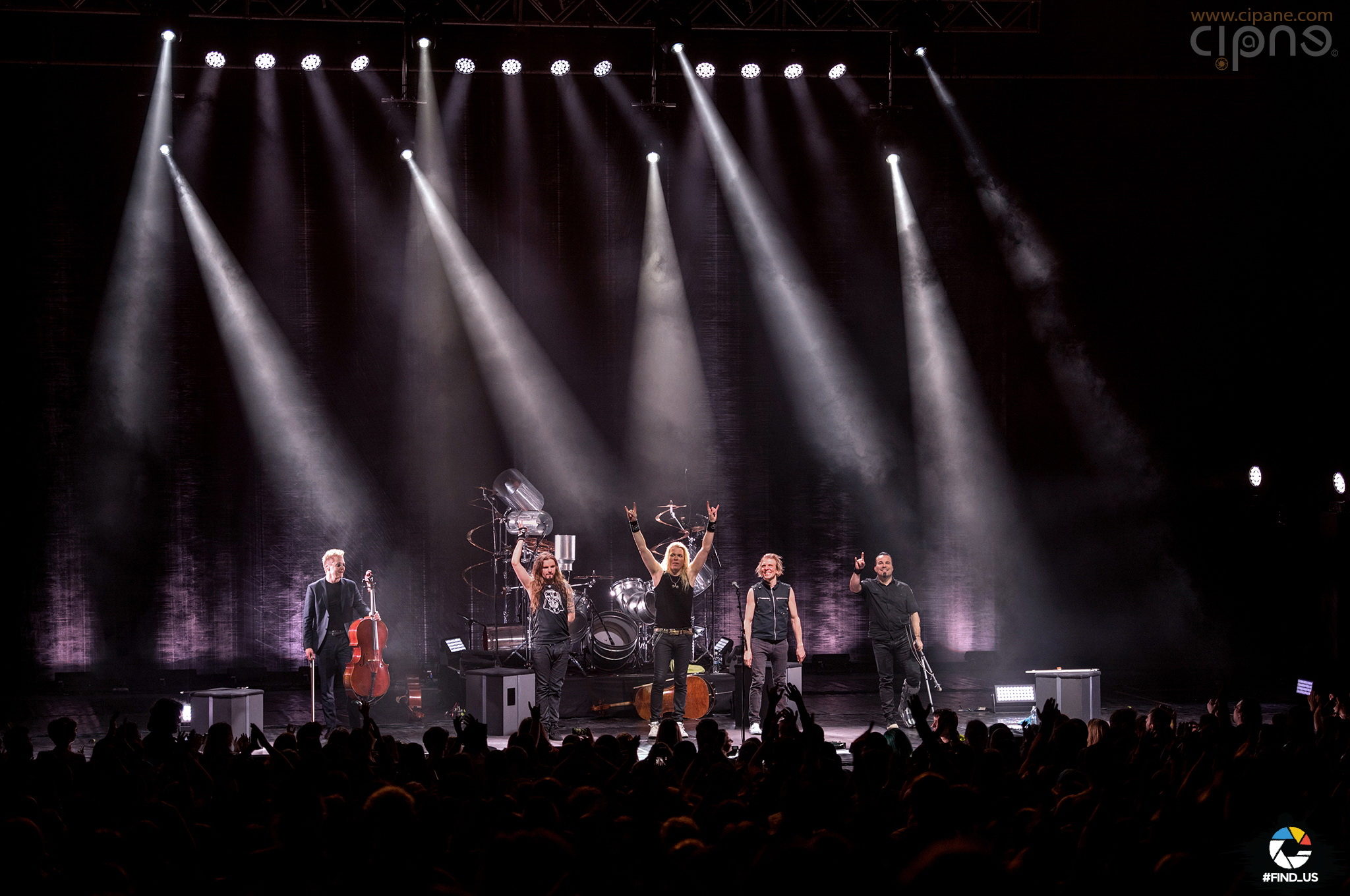 Apocalyptica ”Plays Metallica by Four Cellos” - 6 aprilie 2017 - Sala Palatului, București