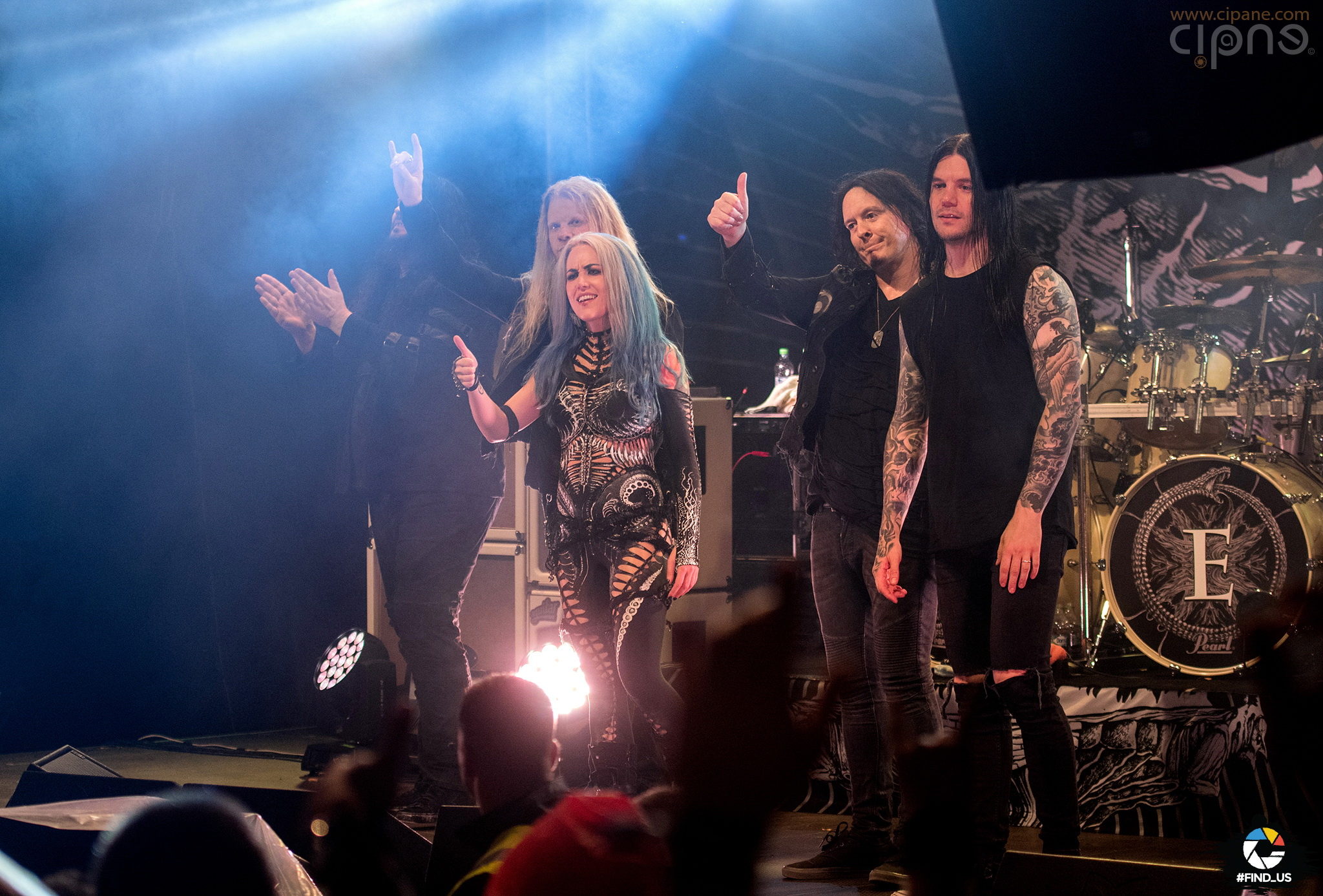 Arch Enemy - 20 septembrie 2017 - Quantic Pub, București