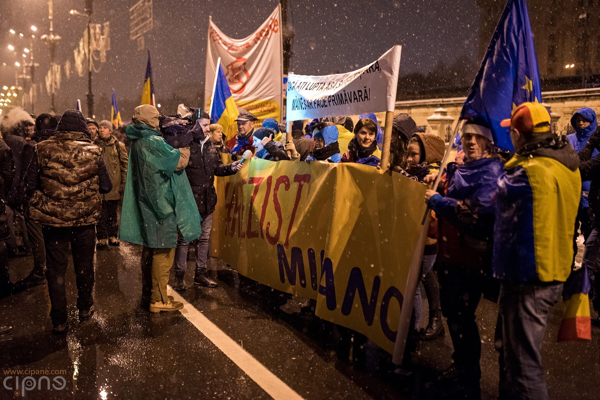 20 ianuarie 2018 - București, Piața Constituției