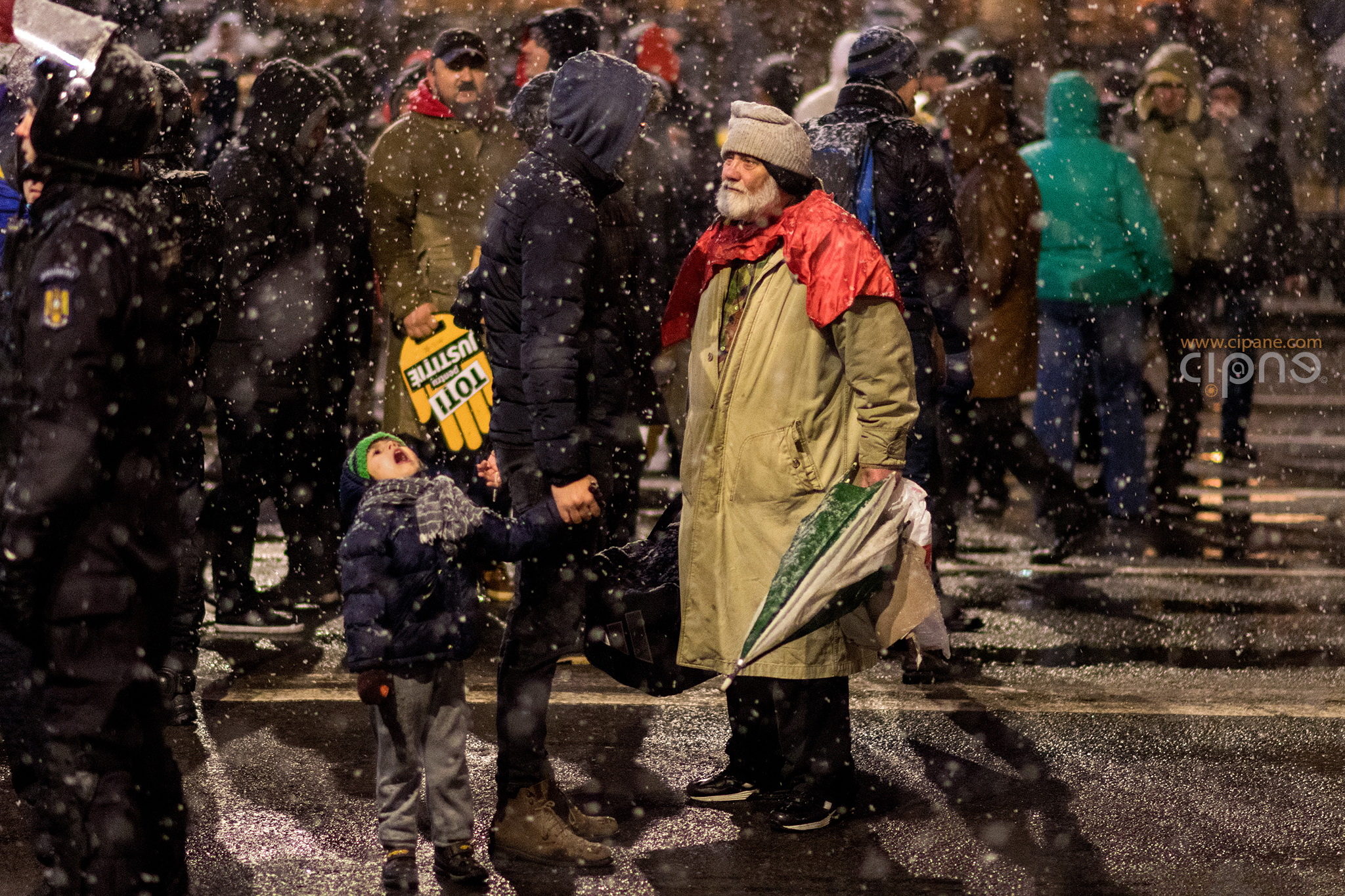 20 ianuarie 2018 - București, Piața Universității