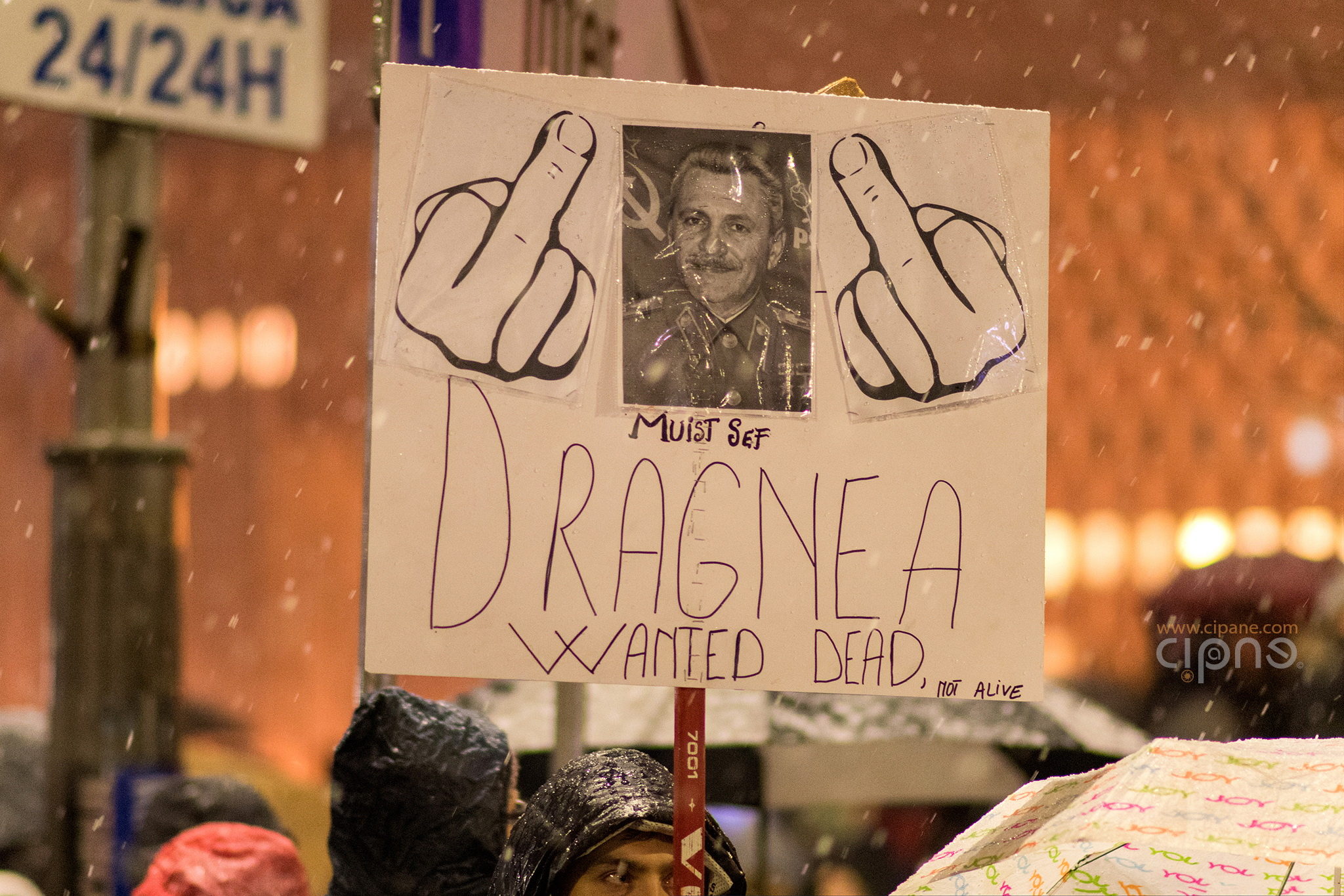 20 ianuarie 2018 - București, Piața Universității