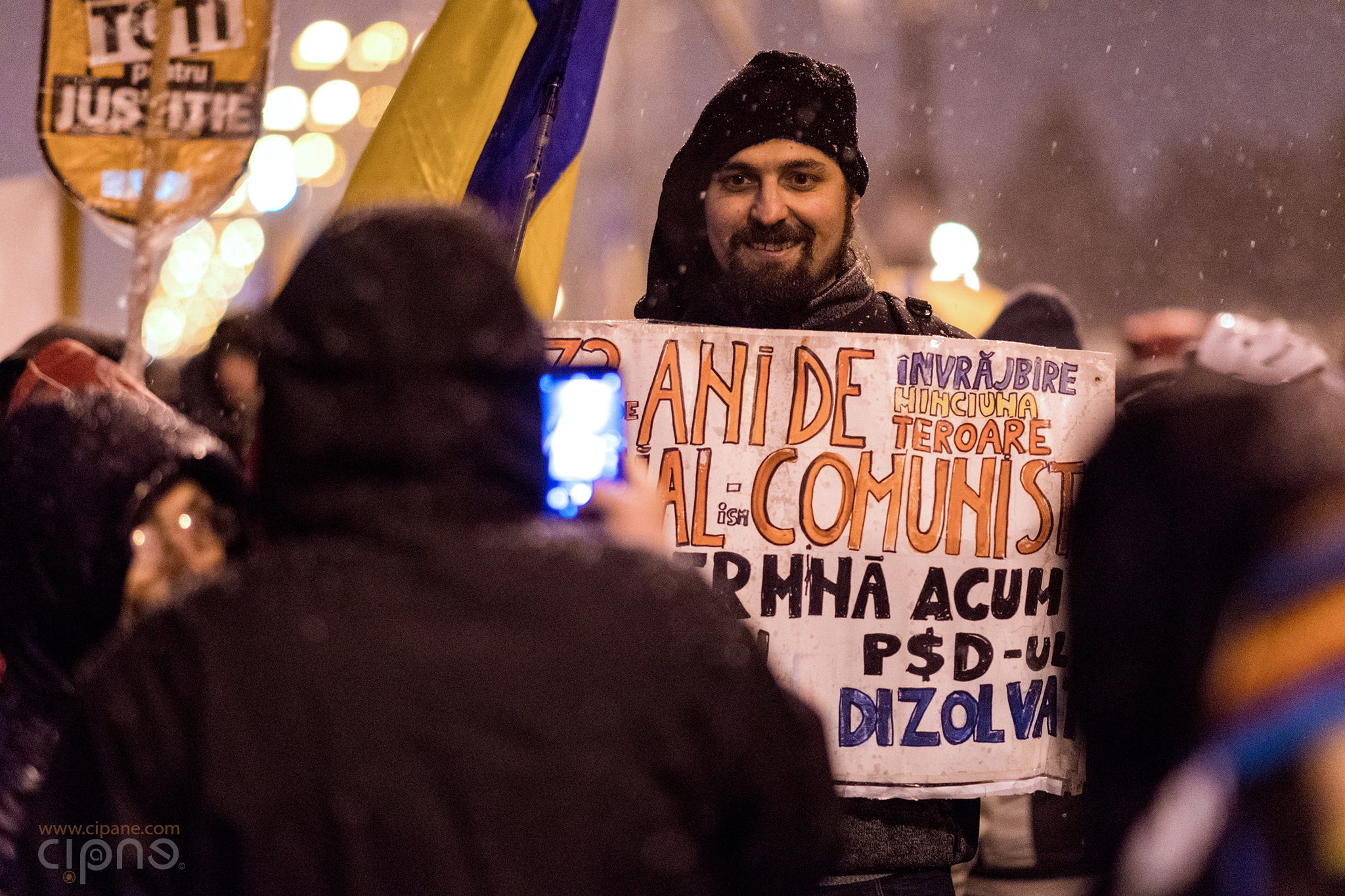 20 ianuarie 2018 - București, Piața Constituției