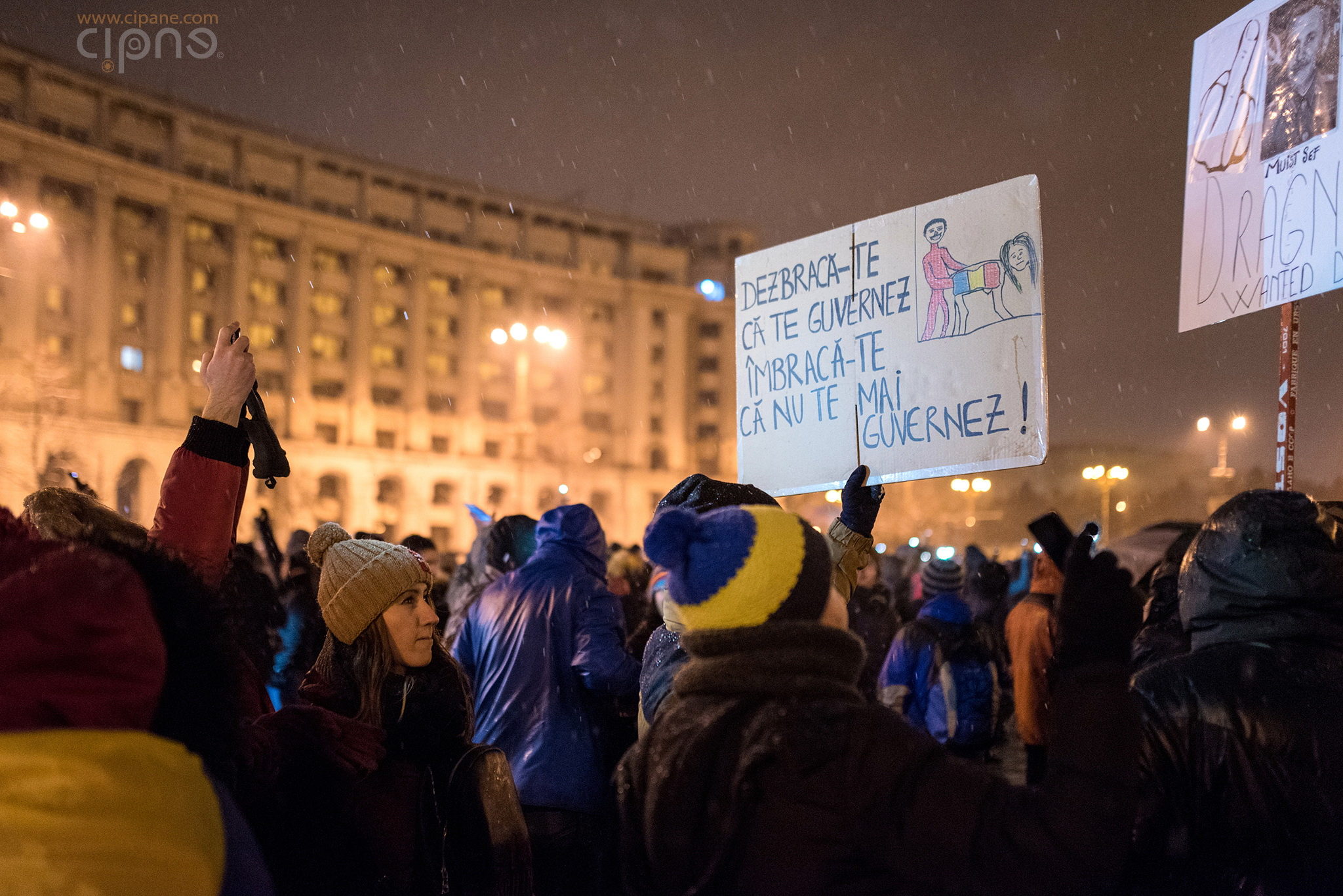 20 ianuarie 2018 - București, Piața Constituției