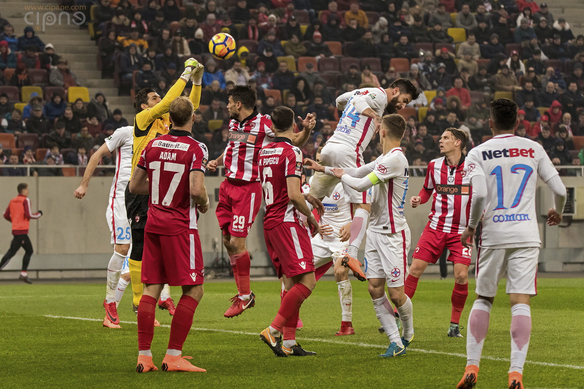 Dinamo vs Steaua - 18 februarie 2018 - Arena Națională, București