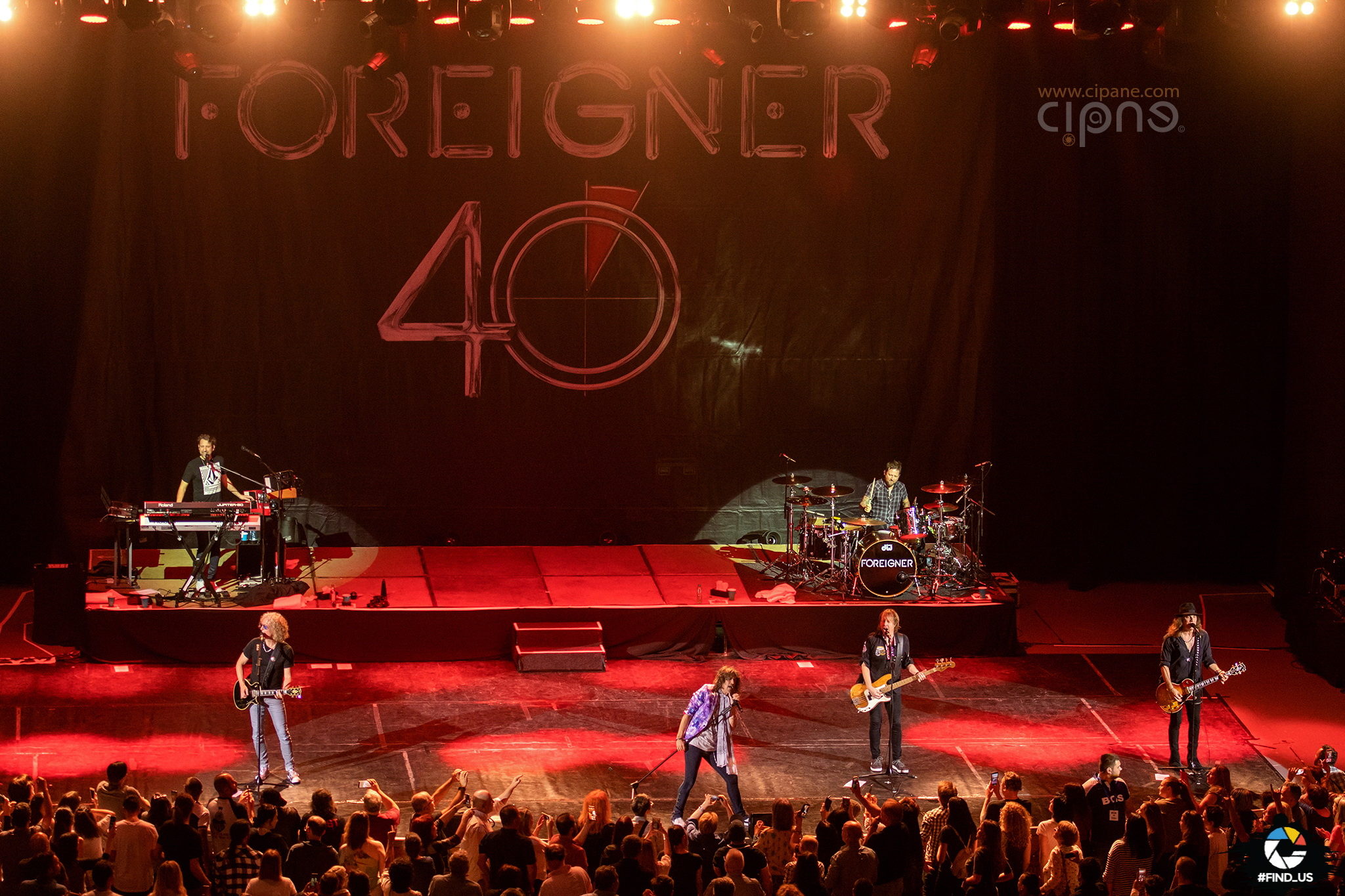 Foreigner - 7 mai 2018 - Sala Palatului, București