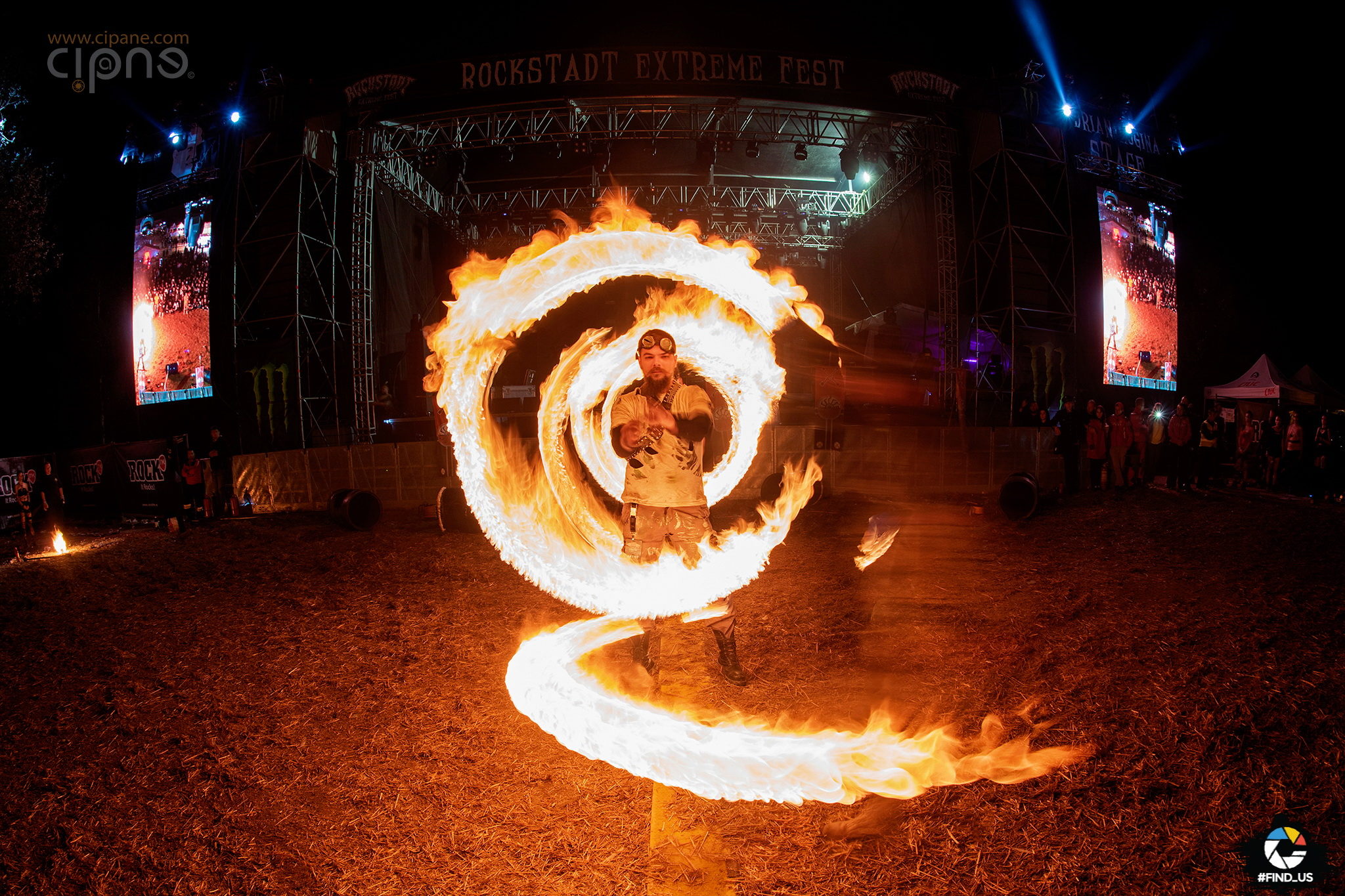 Hypnosis FireShow - 5 august 2018 - Rockstadt Extreme Fest, Râșnov