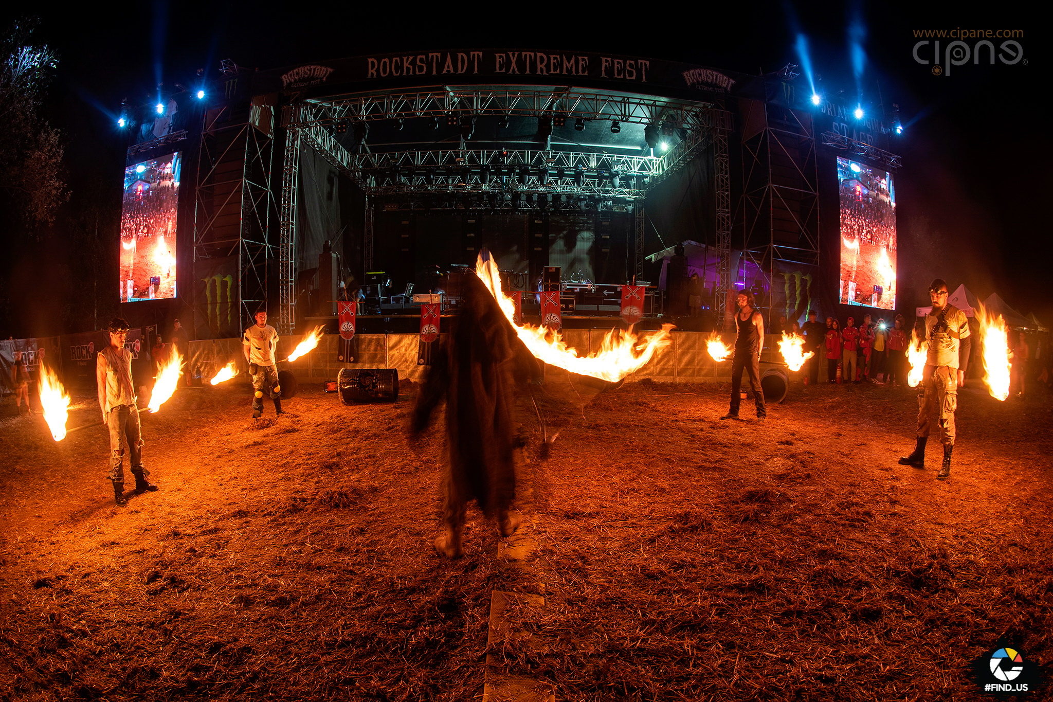 Hypnosis FireShow - 5 august 2018 - Rockstadt Extreme Fest, Râșnov