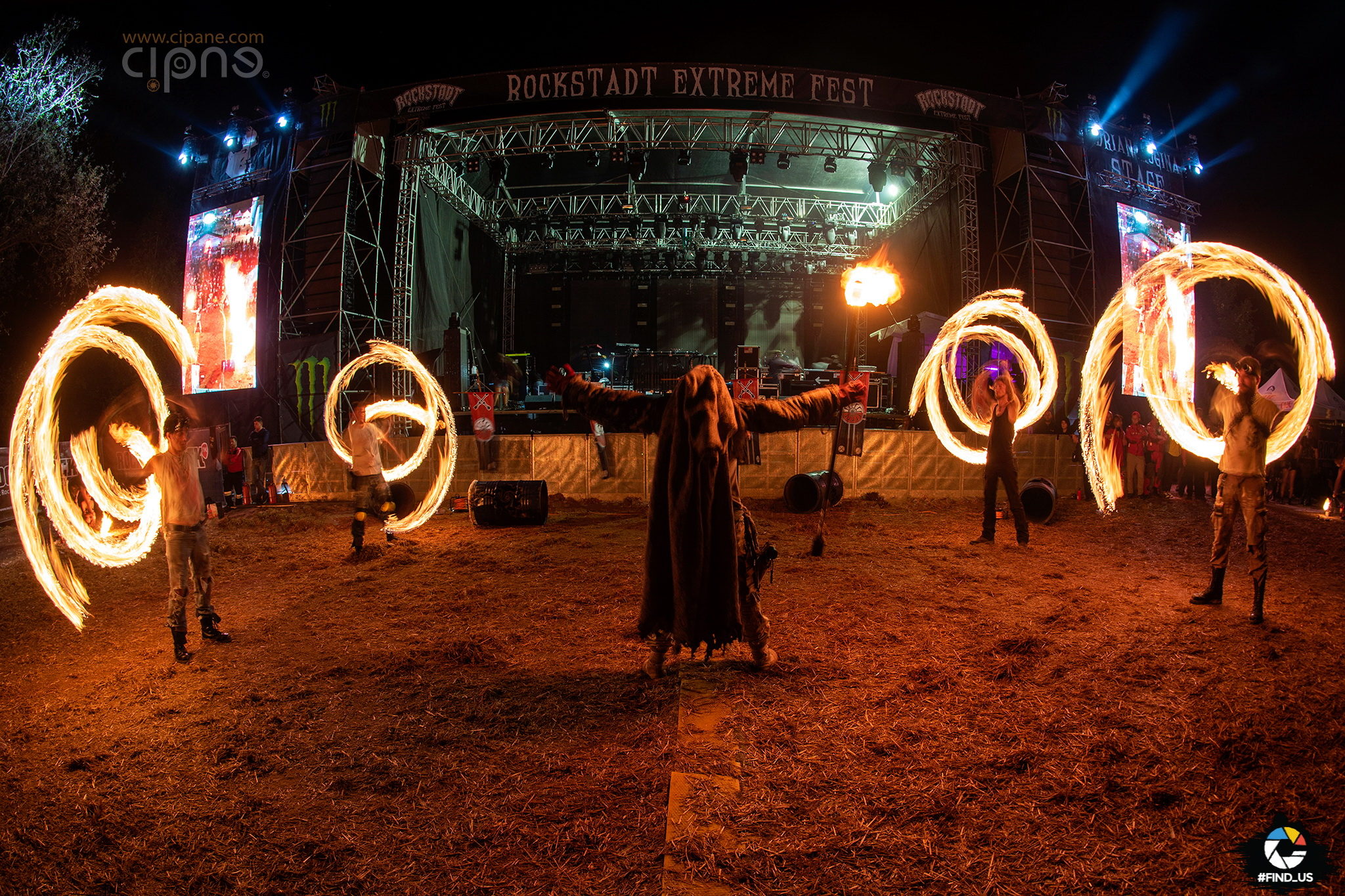 Hypnosis FireShow - 5 august 2018 - Rockstadt Extreme Fest, Râșnov