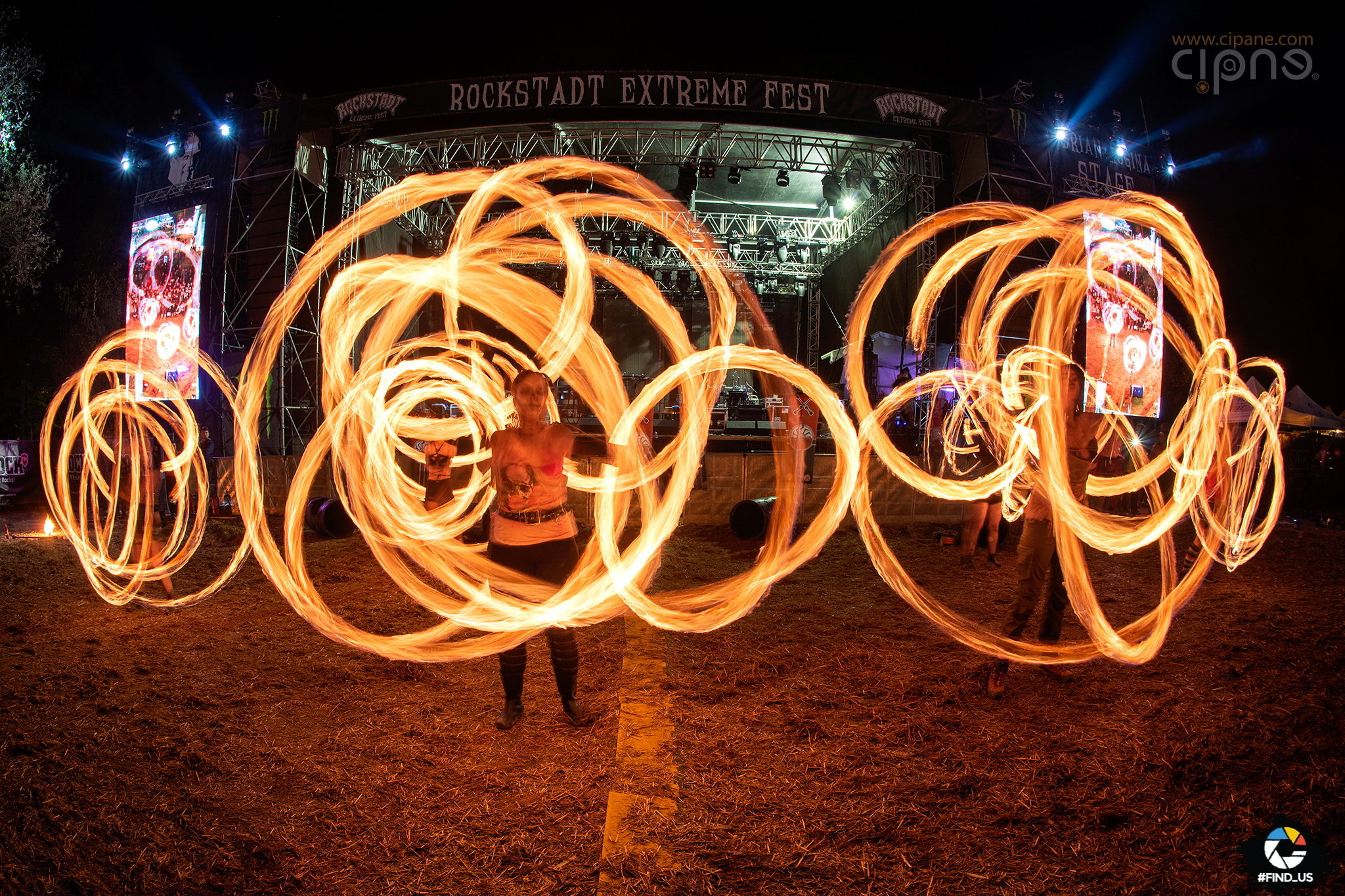 Hypnosis FireShow - 5 august 2018 - Rockstadt Extreme Fest, Râșnov