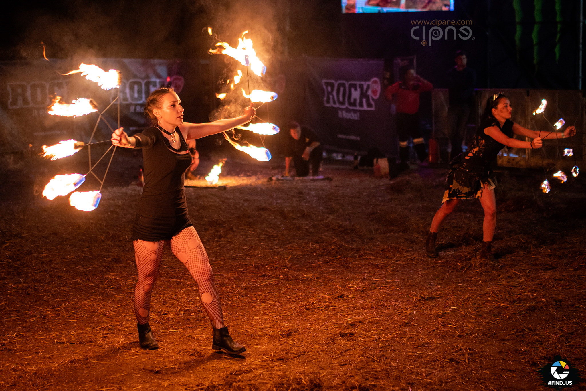 Hypnosis FireShow - 5 august 2018 - Rockstadt Extreme Fest, Râșnov