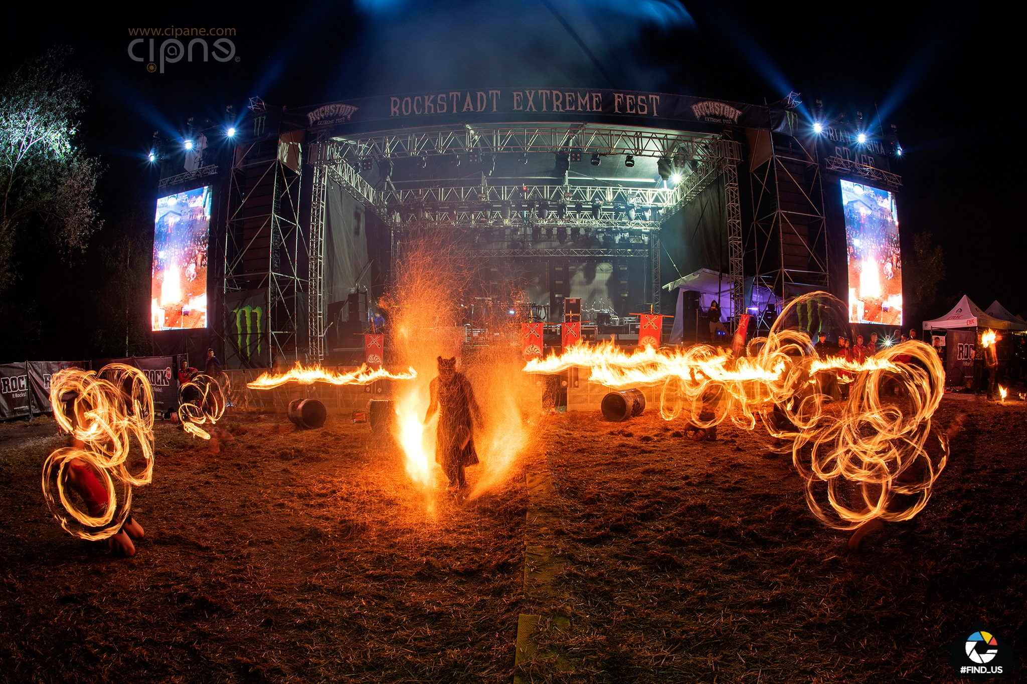 Hypnosis FireShow - 5 august 2018 - Rockstadt Extreme Fest, Râșnov