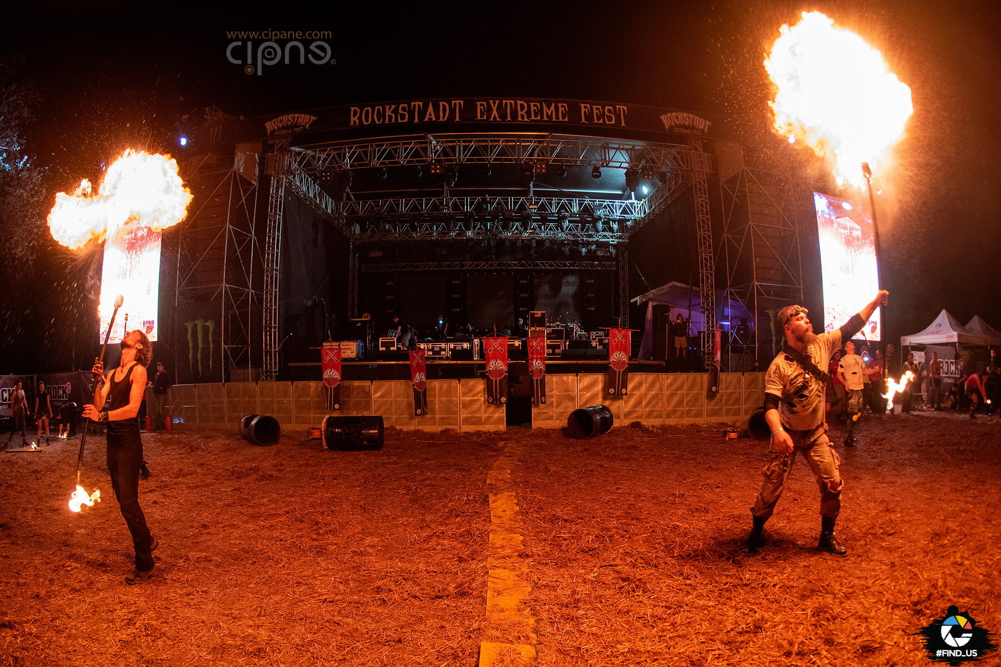 Hypnosis FireShow - 5 august 2018 - Rockstadt Extreme Fest, Râșnov
