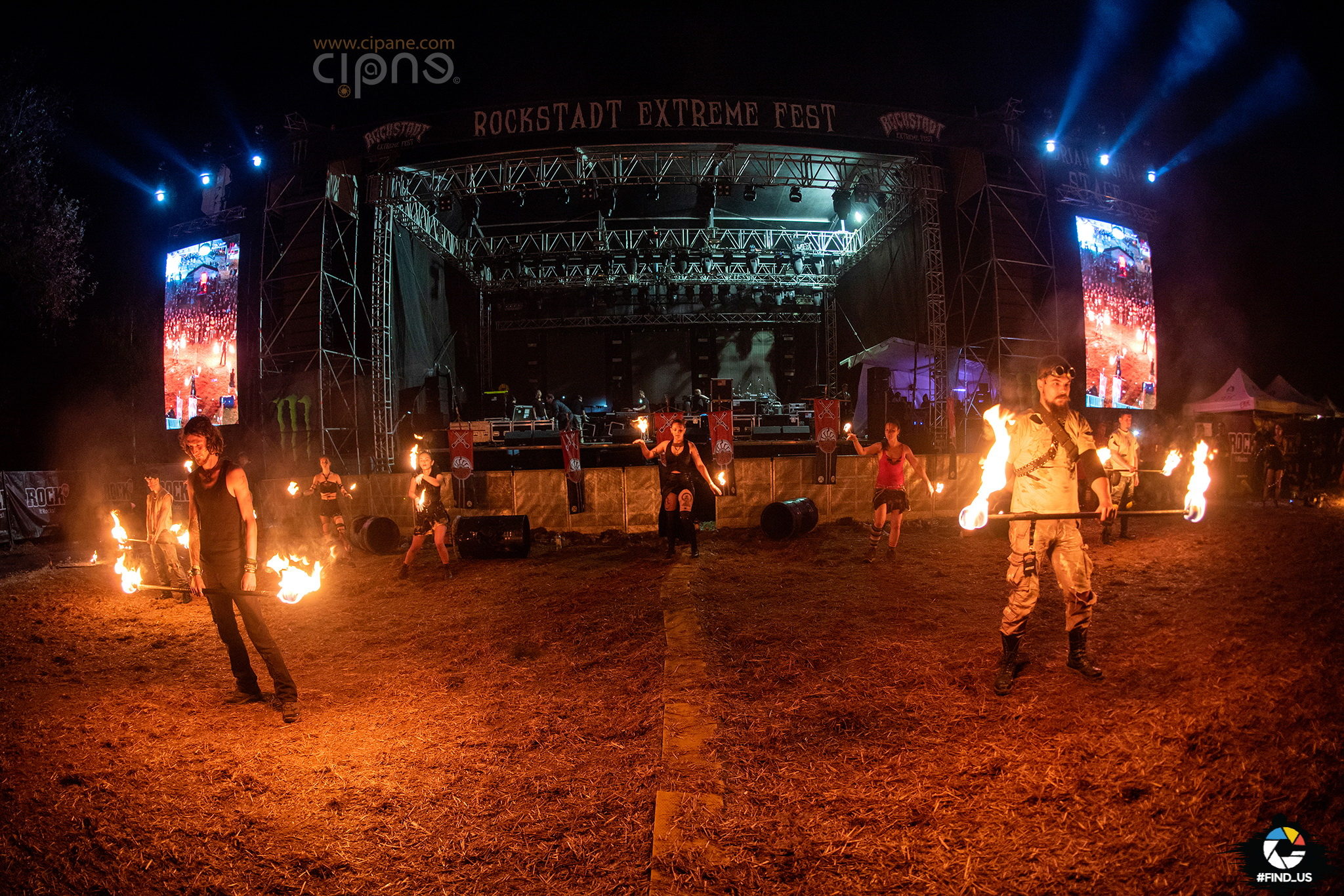 Hypnosis FireShow - 5 august 2018 - Rockstadt Extreme Fest, Râșnov