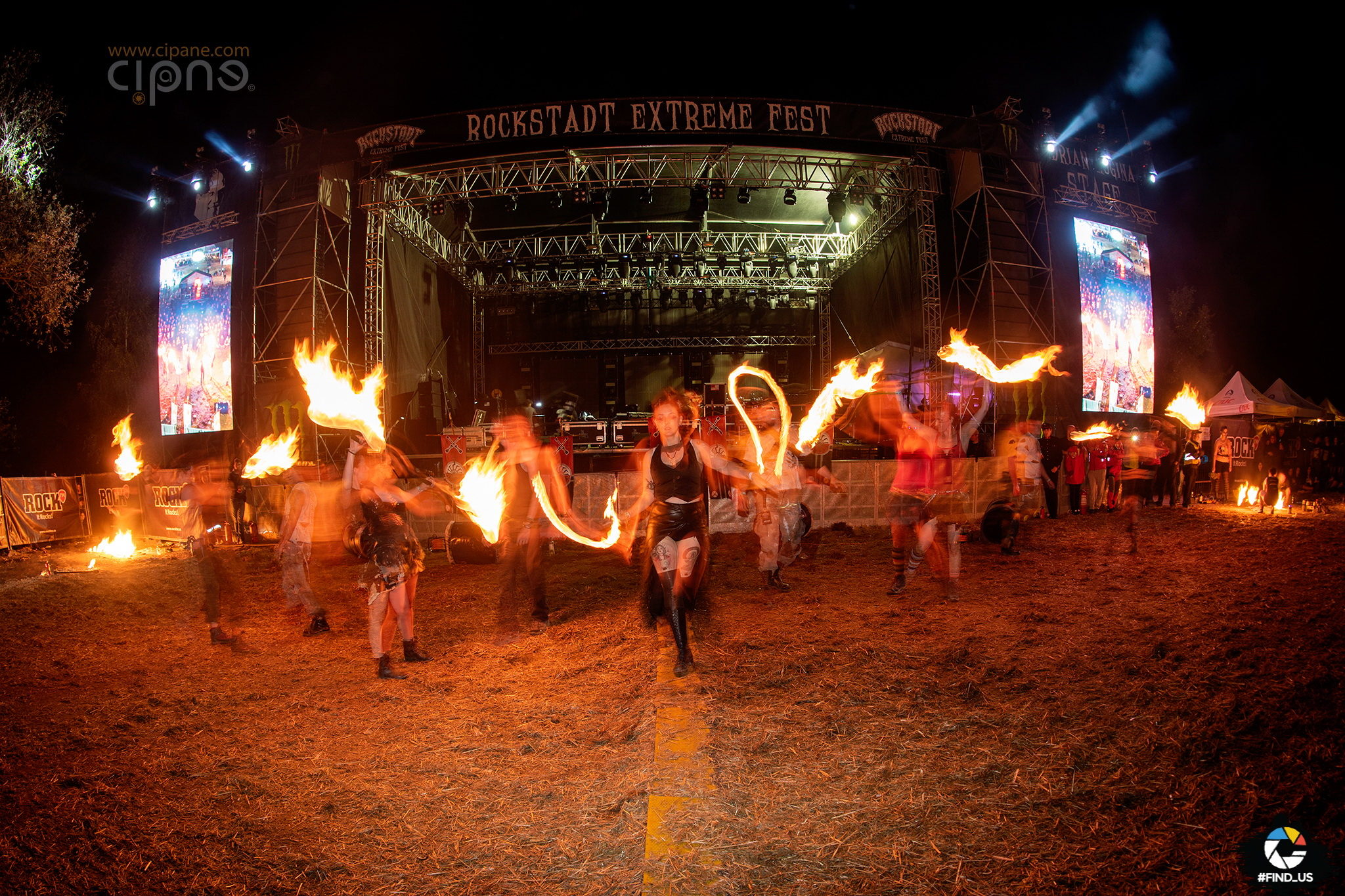 Hypnosis FireShow - 5 august 2018 - Rockstadt Extreme Fest, Râșnov