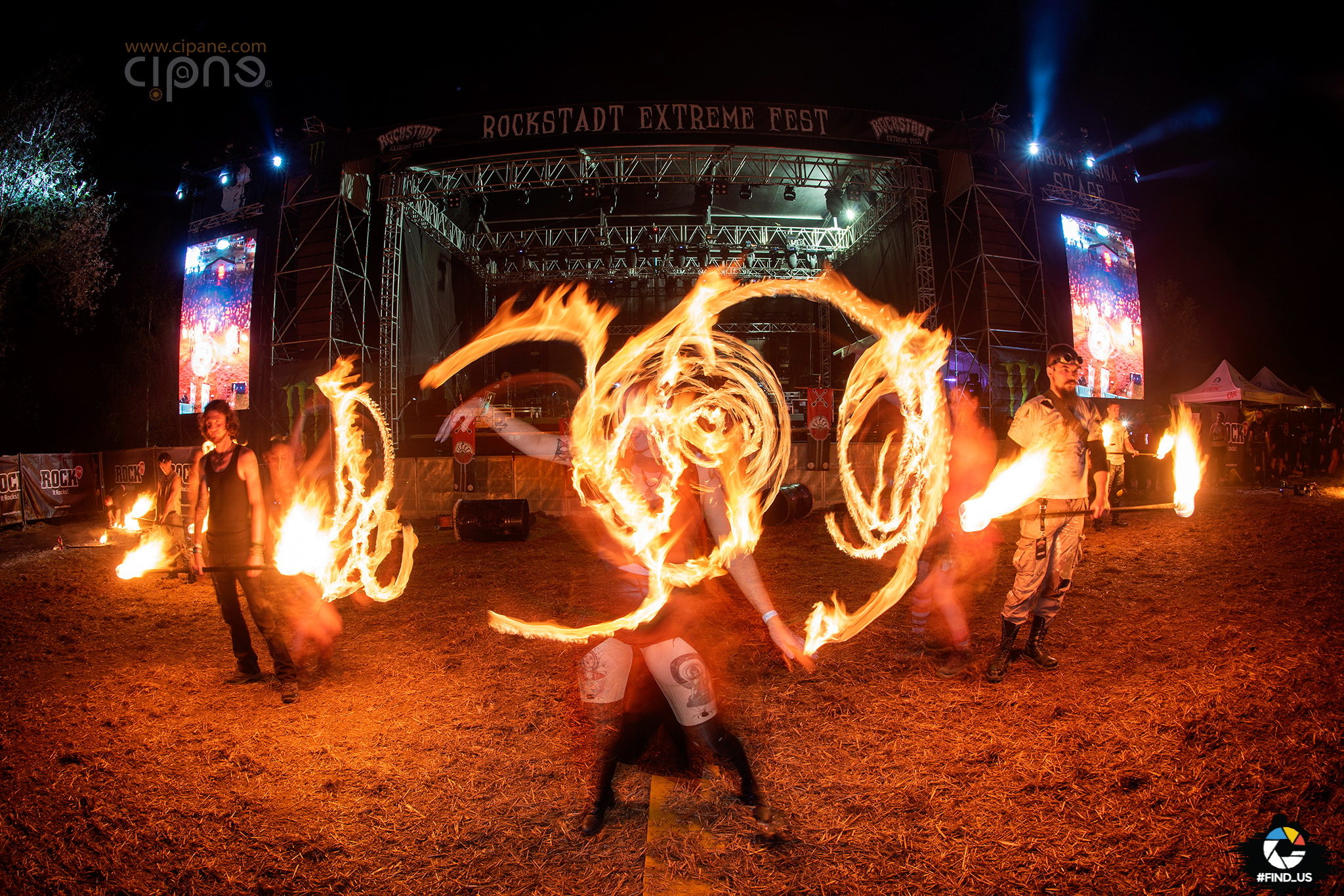 Hypnosis FireShow - 5 august 2018 - Rockstadt Extreme Fest, Râșnov