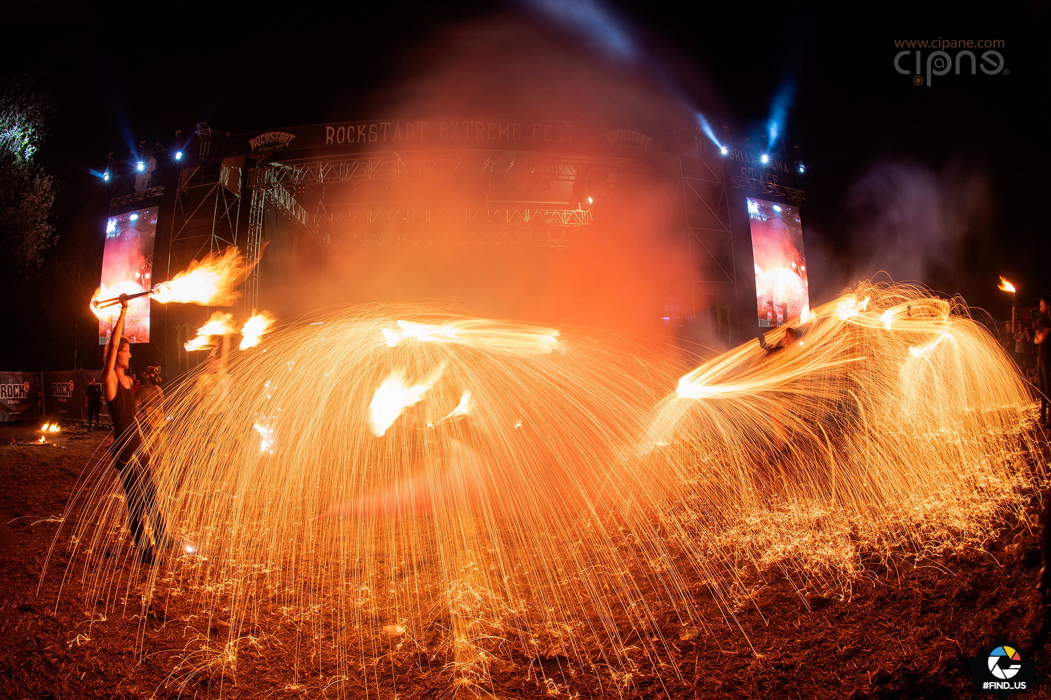 Hypnosis FireShow - 5 august 2018 - Rockstadt Extreme Fest, Râșnov