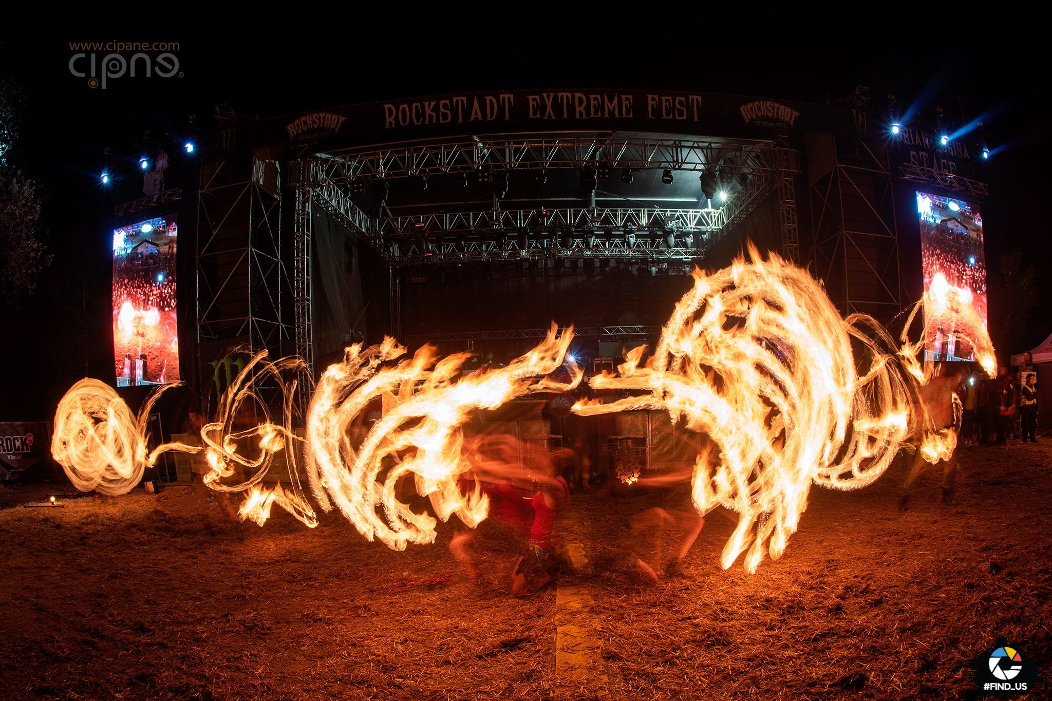 Hypnosis FireShow - 5 august 2018 - Rockstadt Extreme Fest, Râșnov