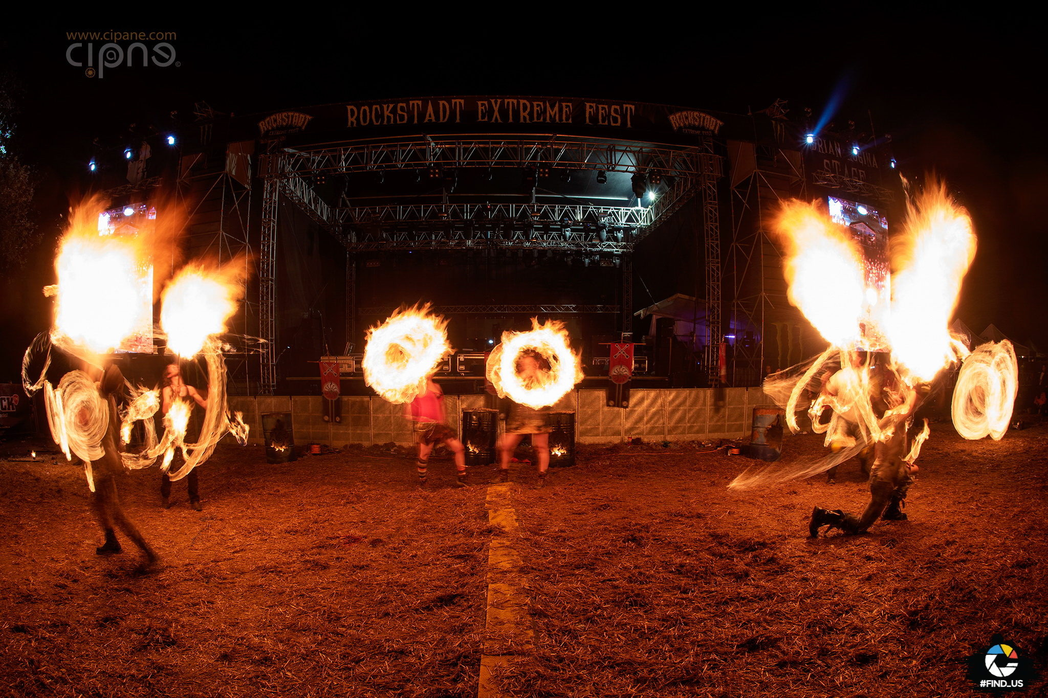 Hypnosis FireShow - 5 august 2018 - Rockstadt Extreme Fest, Râșnov