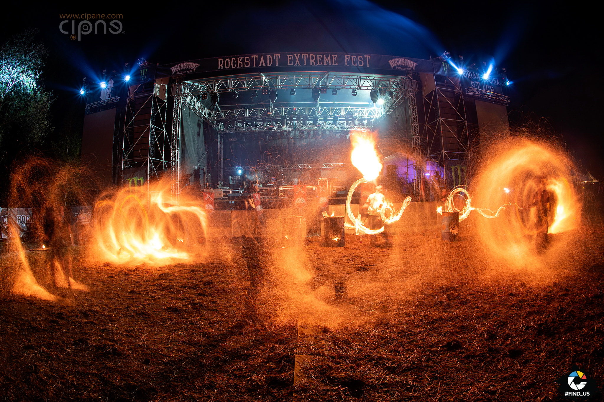 Hypnosis FireShow - 5 august 2018 - Rockstadt Extreme Fest, Râșnov