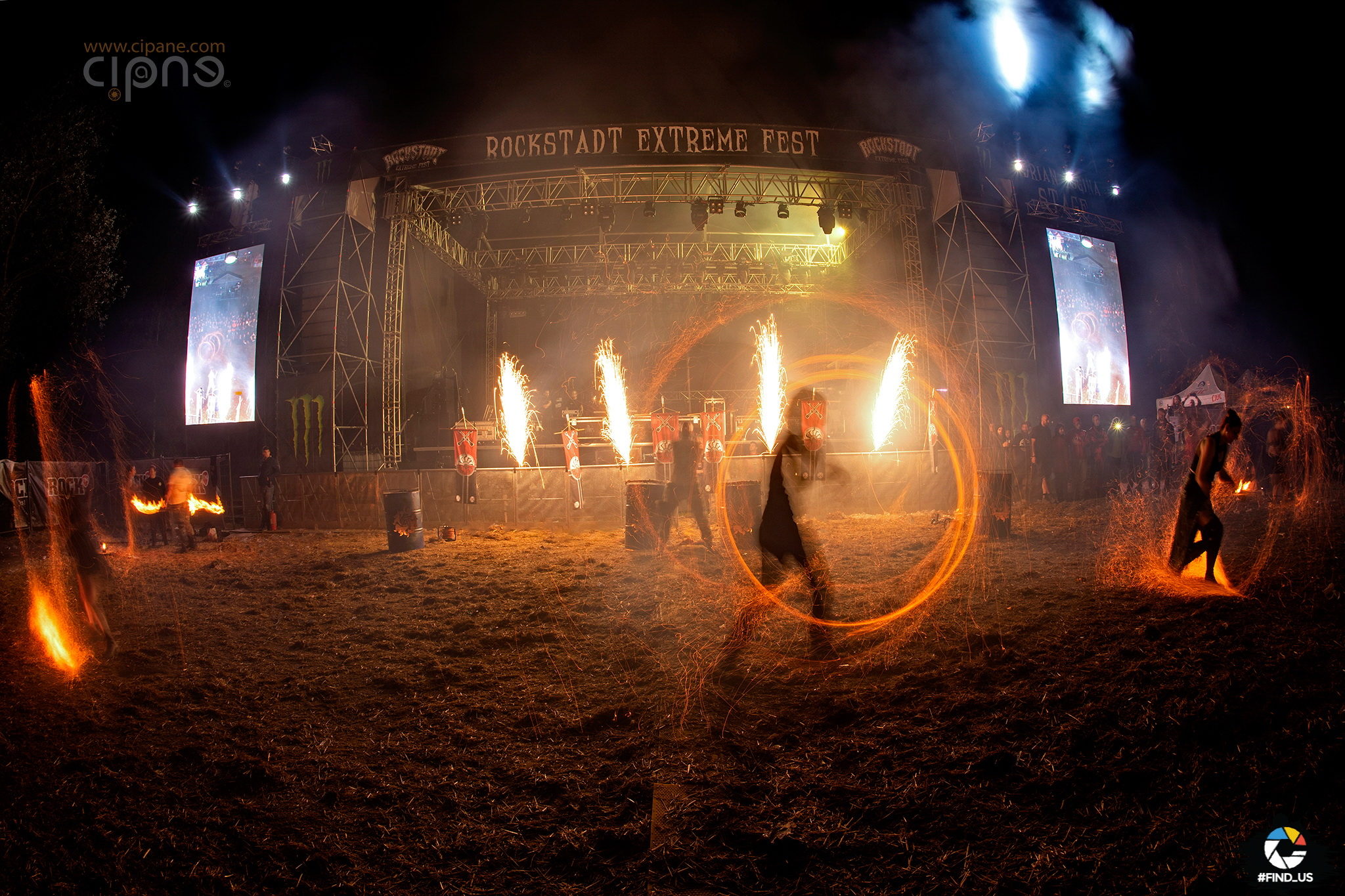 Hypnosis FireShow - 5 august 2018 - Rockstadt Extreme Fest, Râșnov