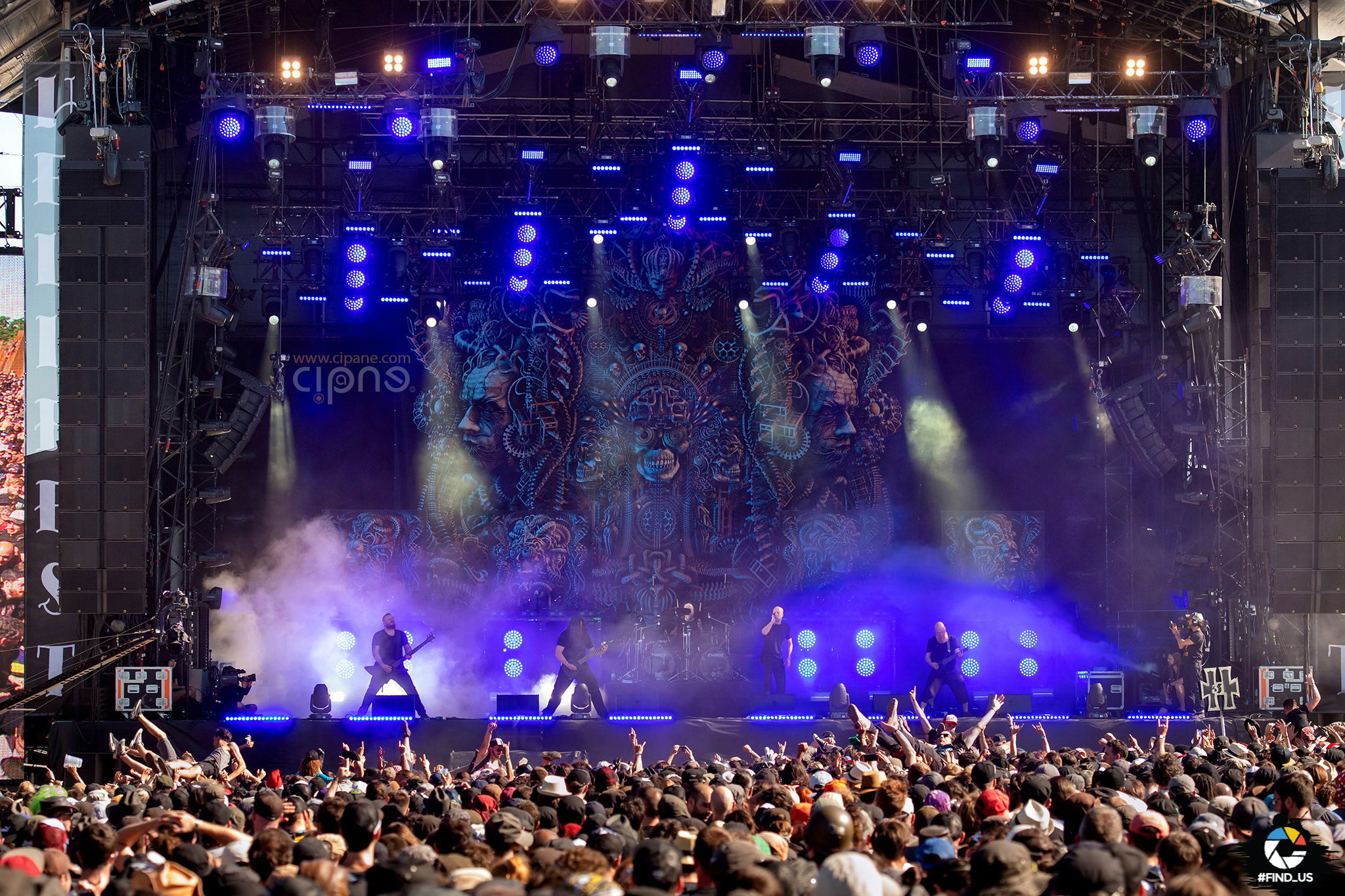 Meshuggah - 22 iunie 2018 - Hellfest Open Air Festival, Clisson, France
