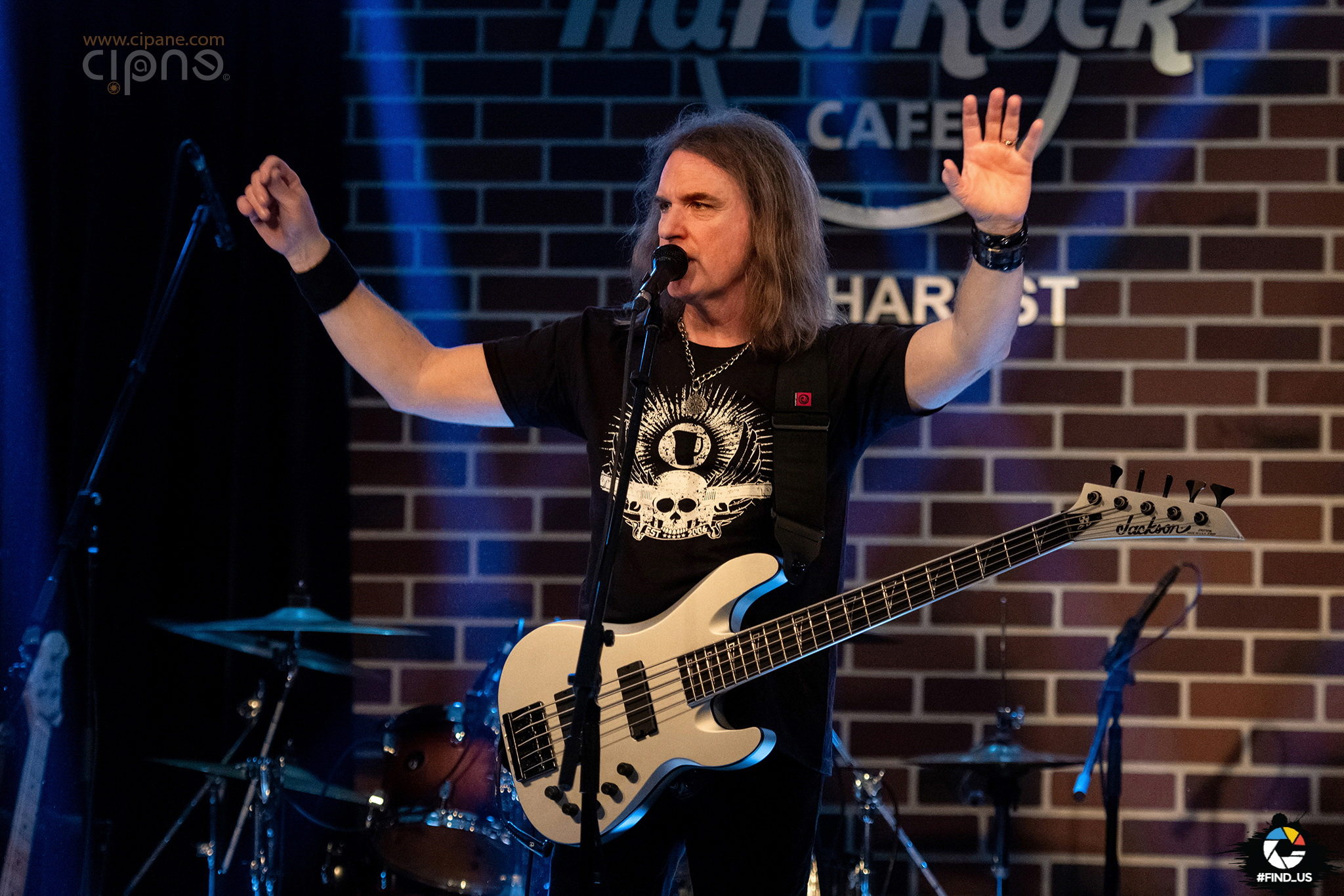 David Ellefson - 17 martie 2019 - Hard Rock Cafe, București