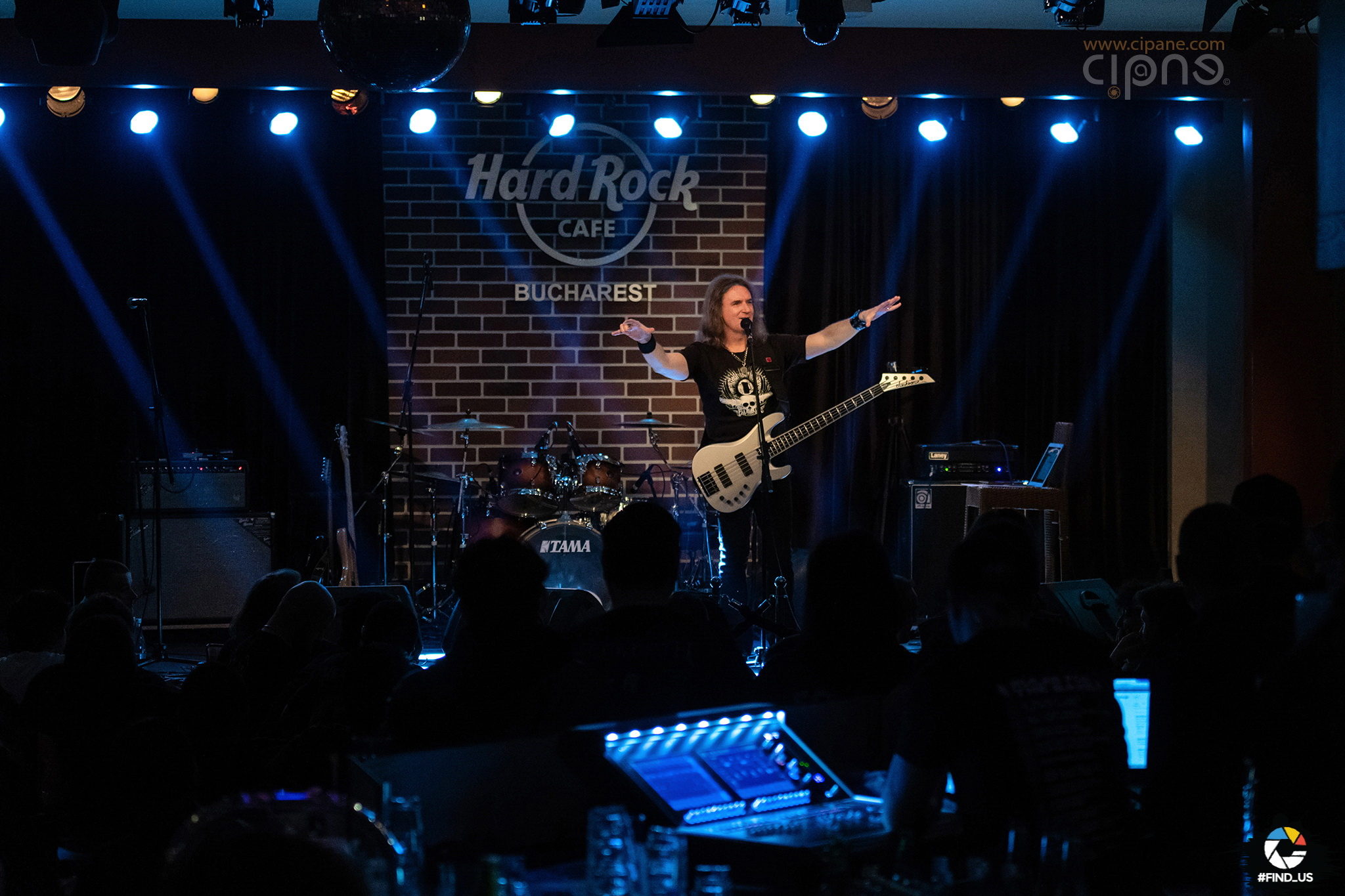 David Ellefson - 17 martie 2019 - Hard Rock Cafe, București