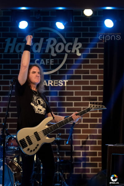 David Ellefson - 17 martie 2019 - Hard Rock Cafe, București