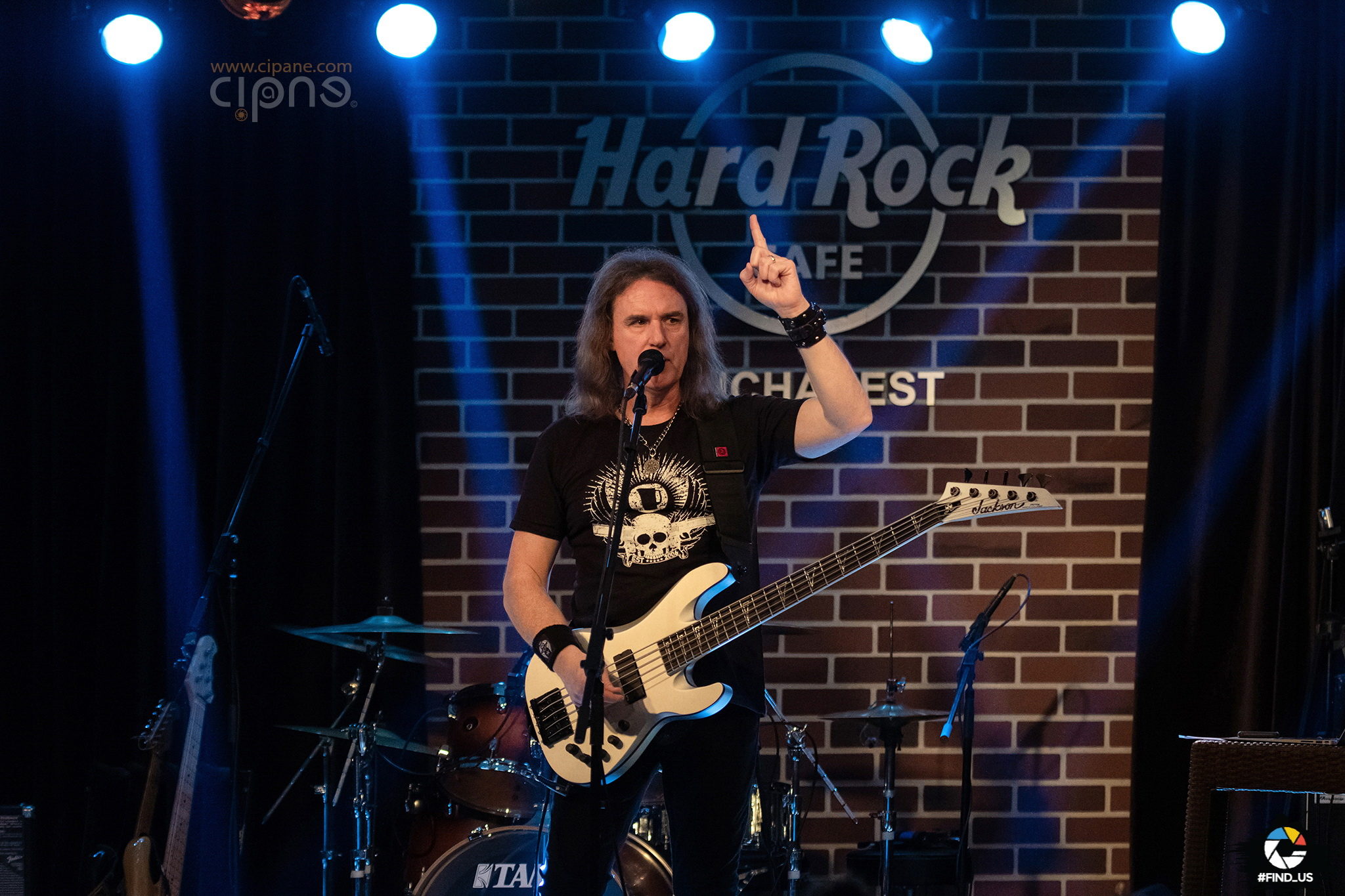 David Ellefson - 17 martie 2019 - Hard Rock Cafe, București